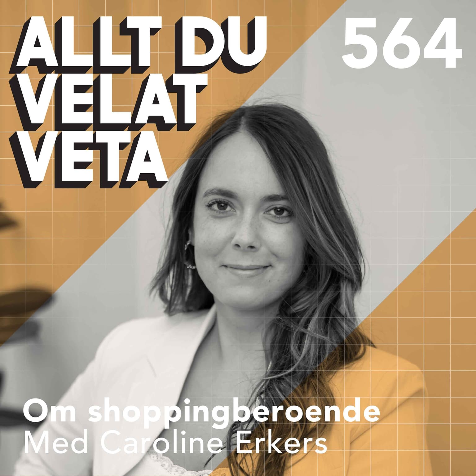 564 Om shoppingberoende med Caroline Erkers artwork