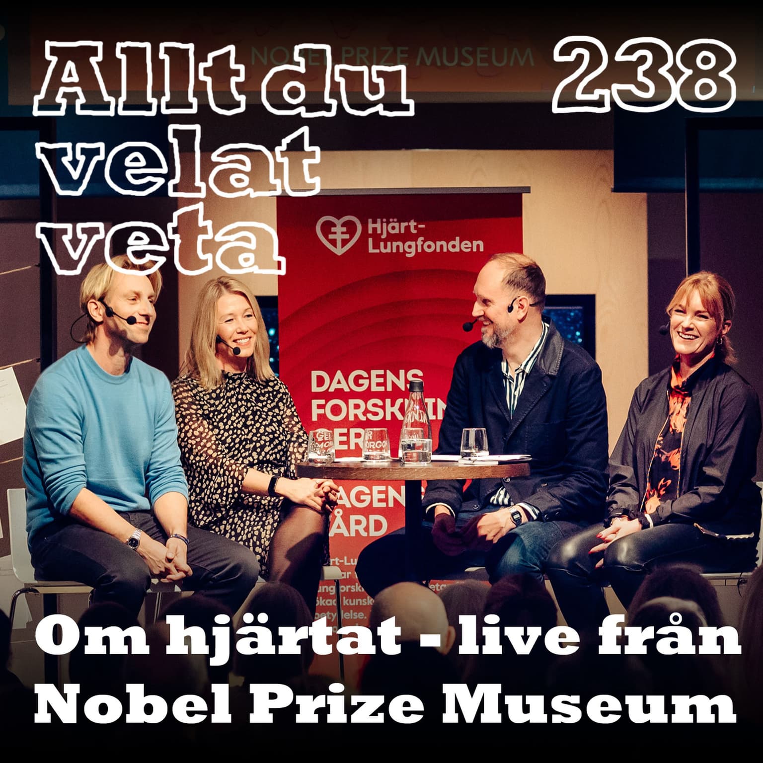 238 Om hjärtat med Anders Hansen, Gisela Nyberg och Kristina Sparreljung artwork