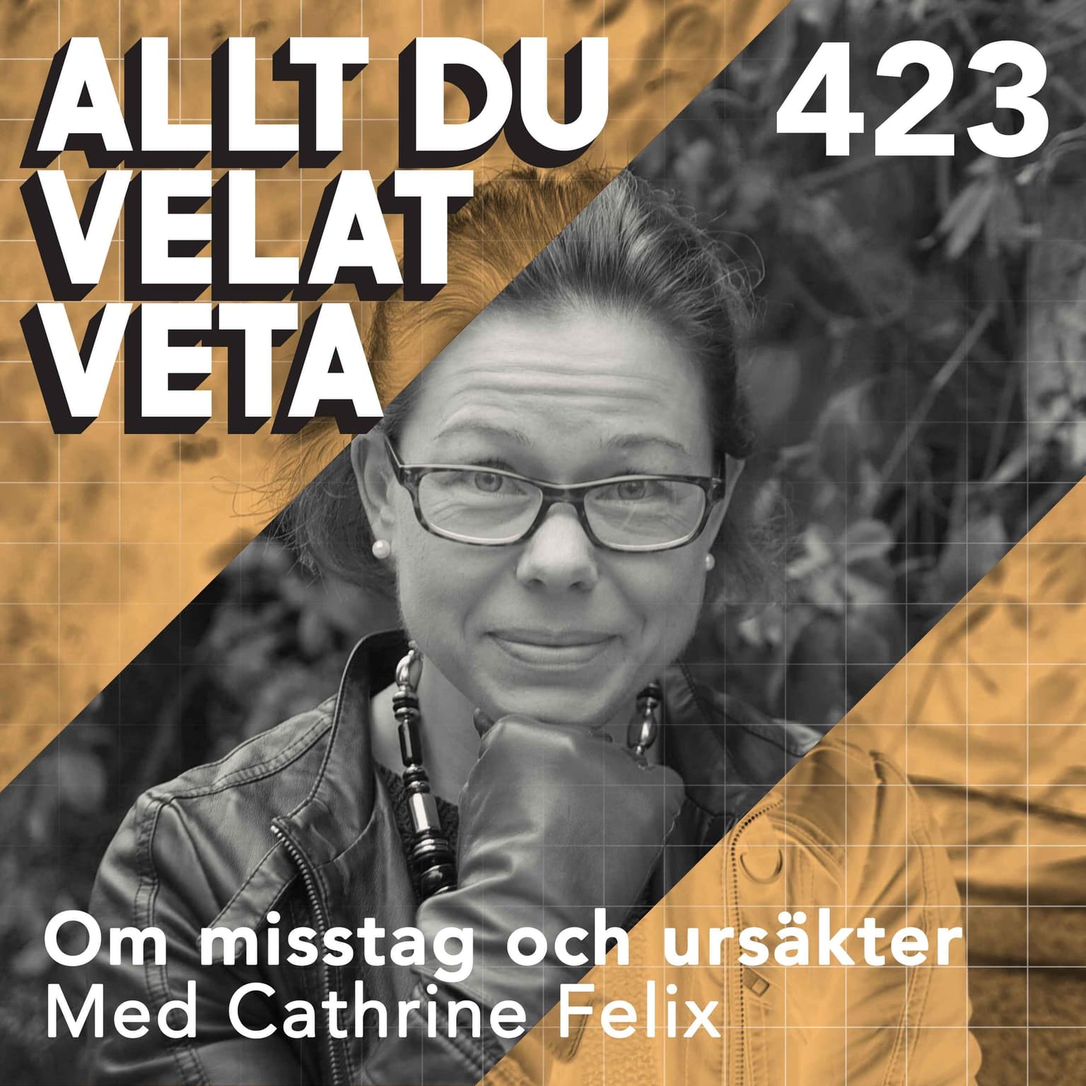 423 Om misstag och ursäkter med Cathrine Felix artwork