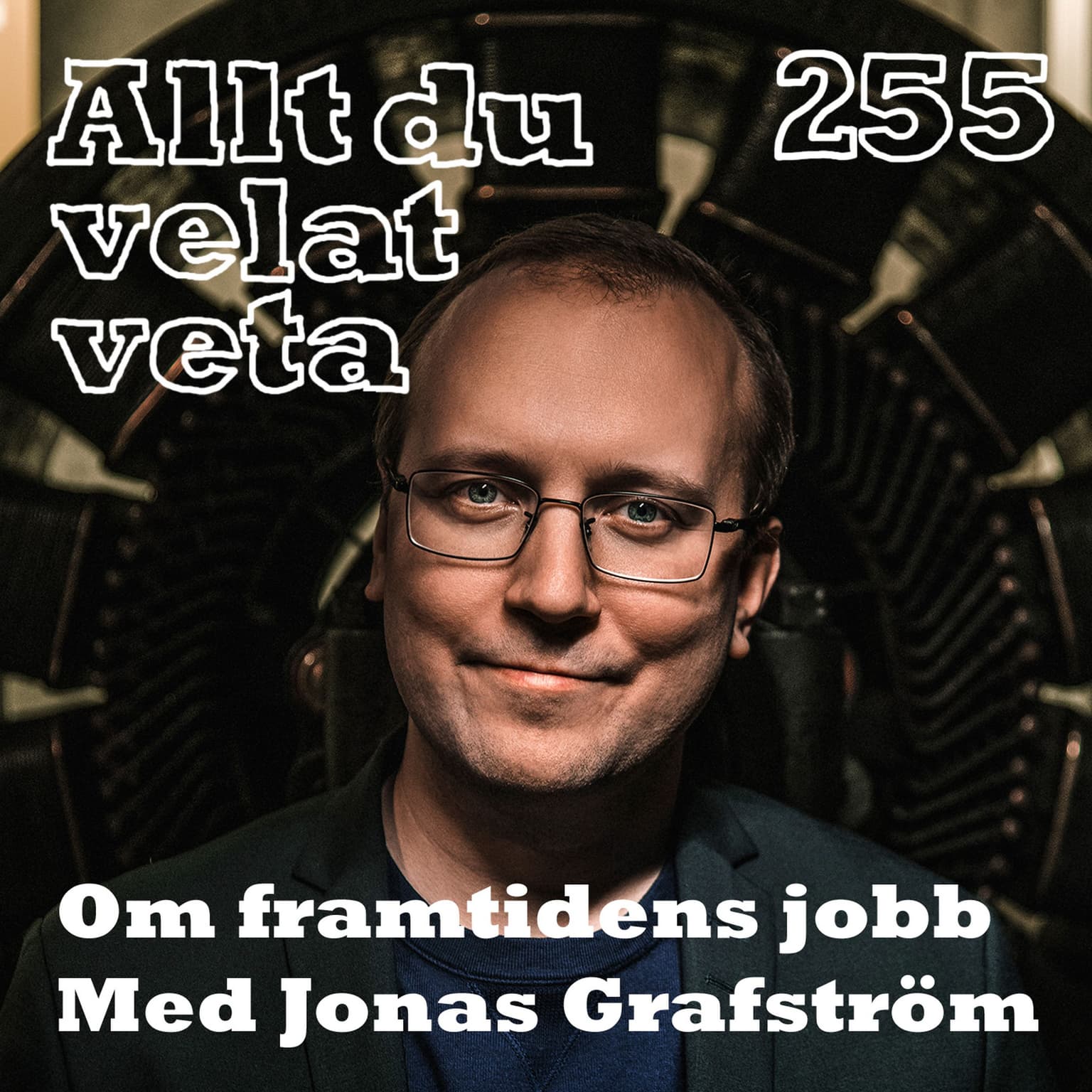 255 Om framtidens jobb med Jonas Grafström artwork