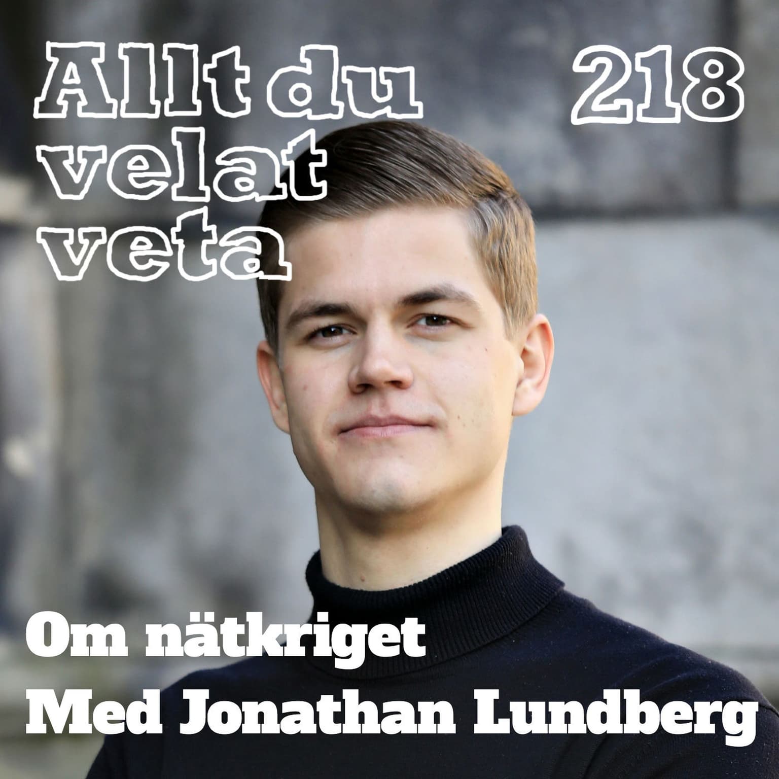 218 Om nätkriget med Jonathan Lundberg artwork
