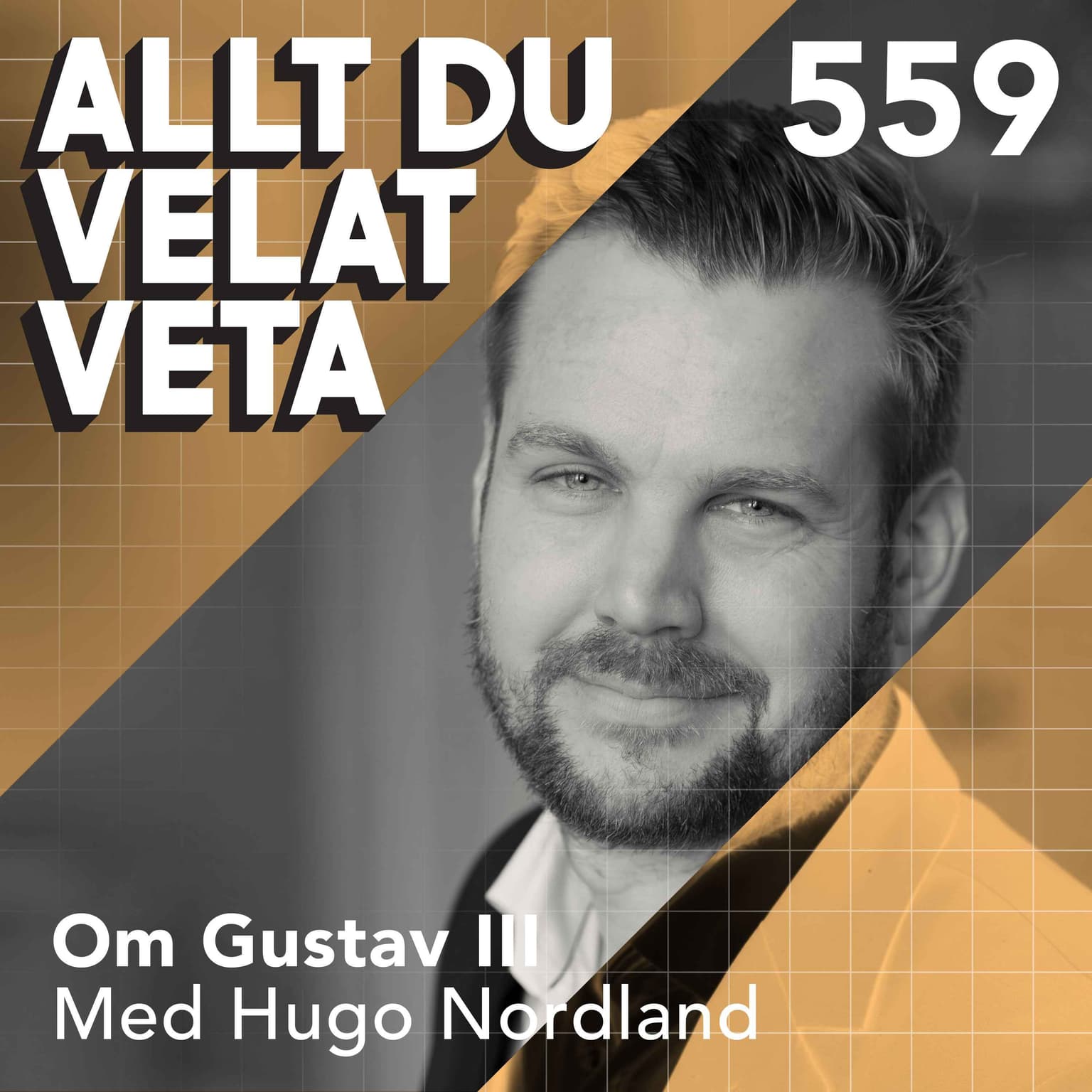 559 Om Gustav III med Hugo Nordland artwork
