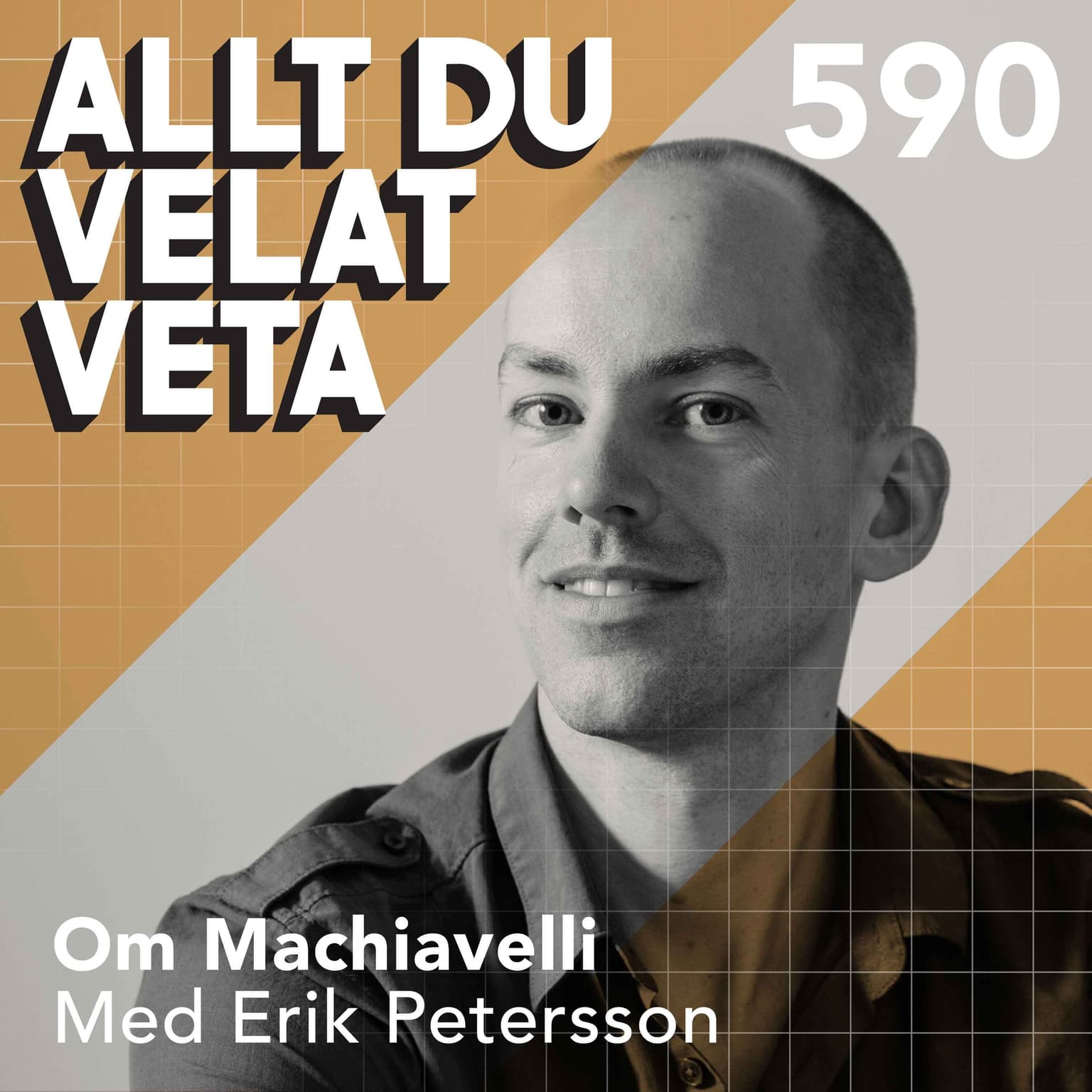 590 Om Machiavelli med Erik Petersson artwork