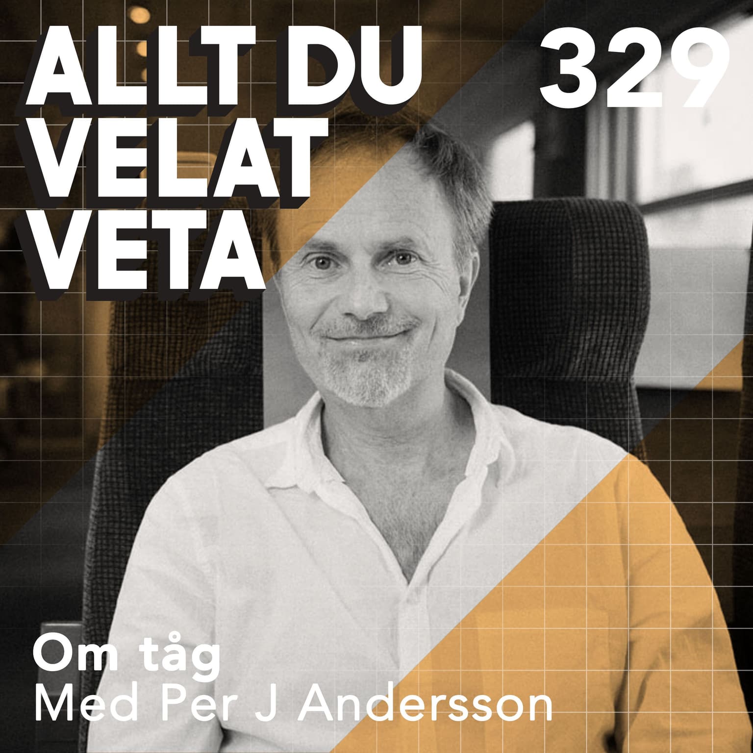 329 Om tåg med Per J Andersson artwork