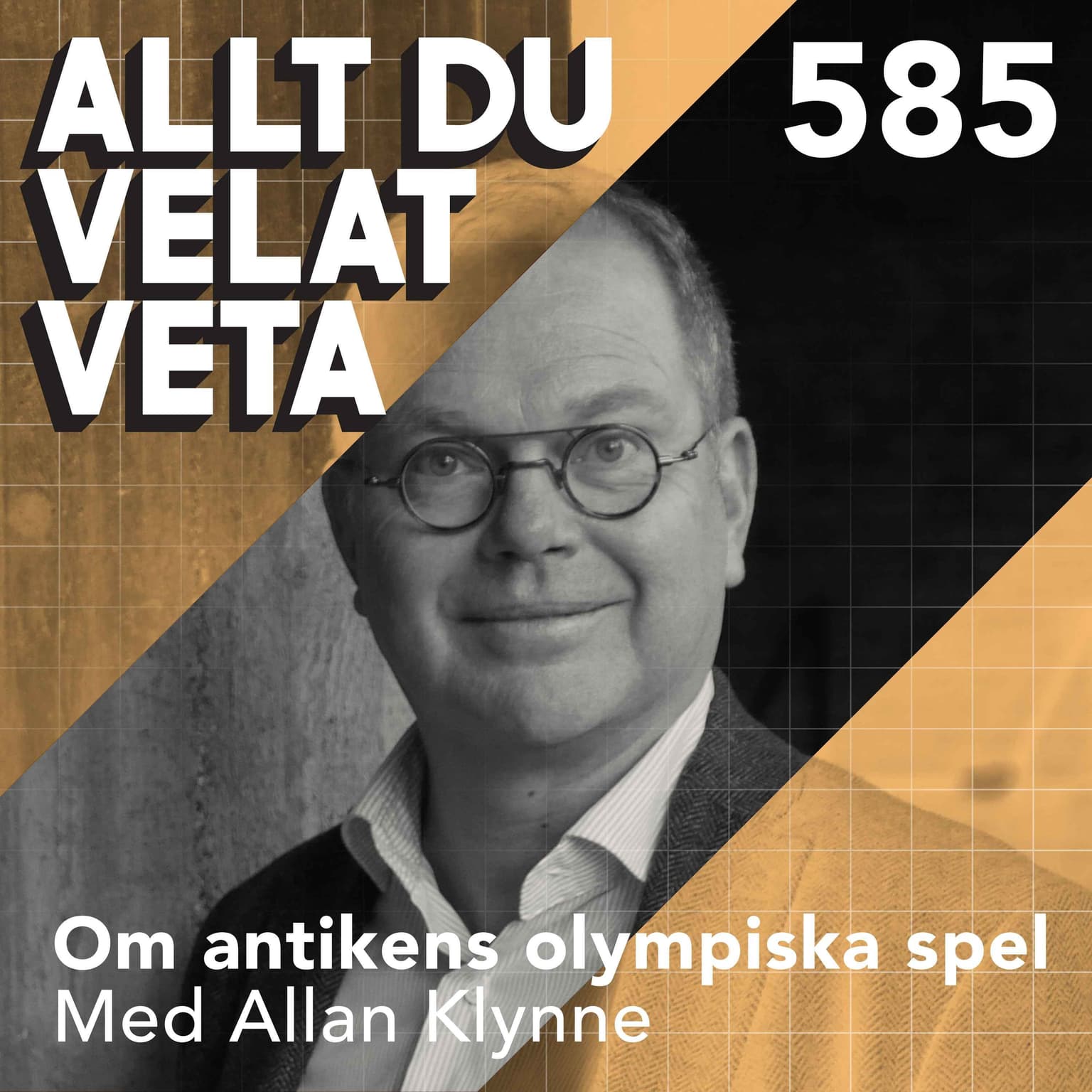 585 Om antikens olympiska spel med Allan Klynne artwork