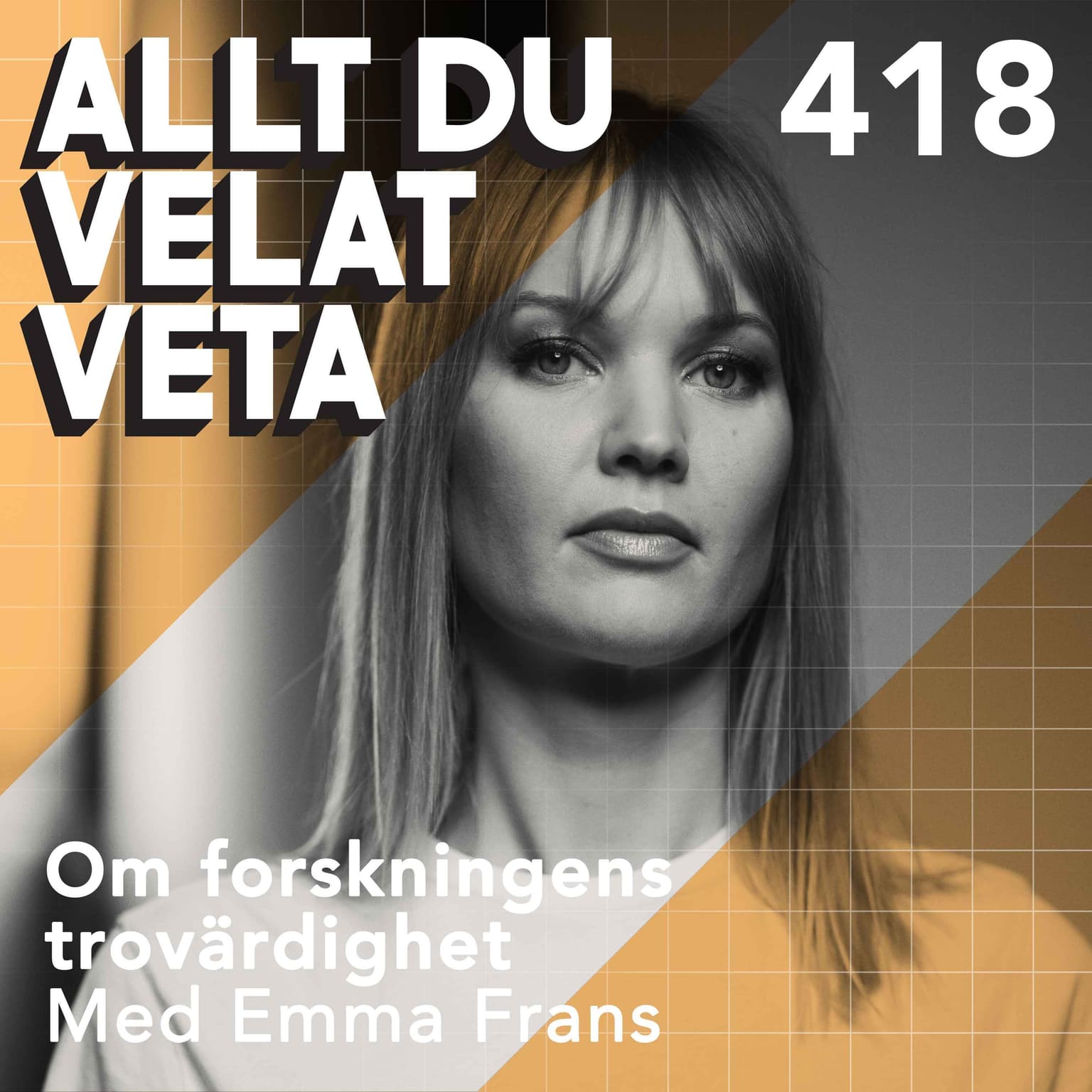 418 Om forskningens trovärdighet med Emma Frans artwork