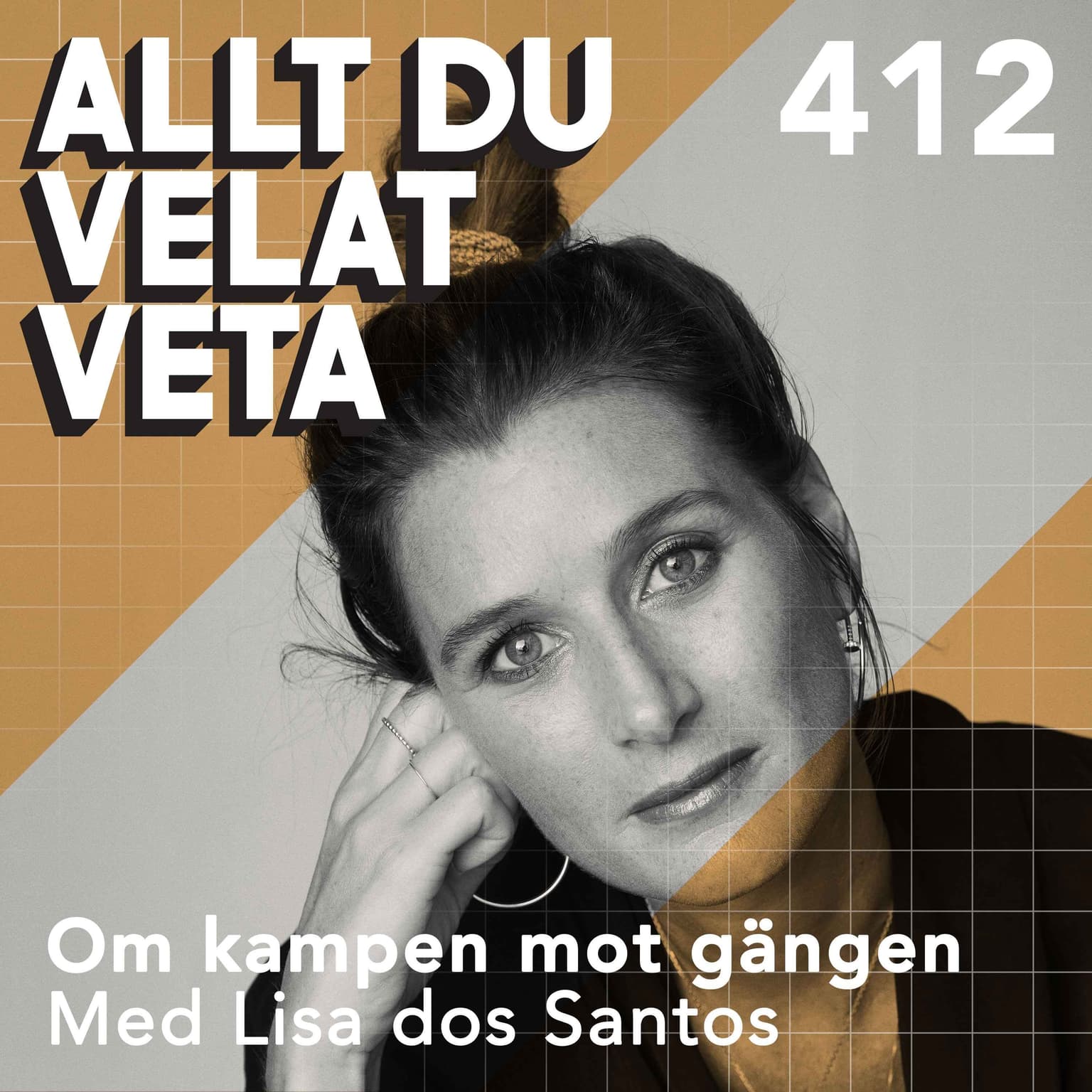 412 Om kampen mot gängen med Lisa dos Santos artwork