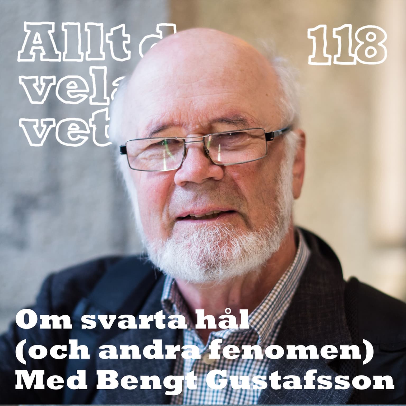 118 Om svarta hål (och andra fenomen) med Bengt Gustafsson artwork