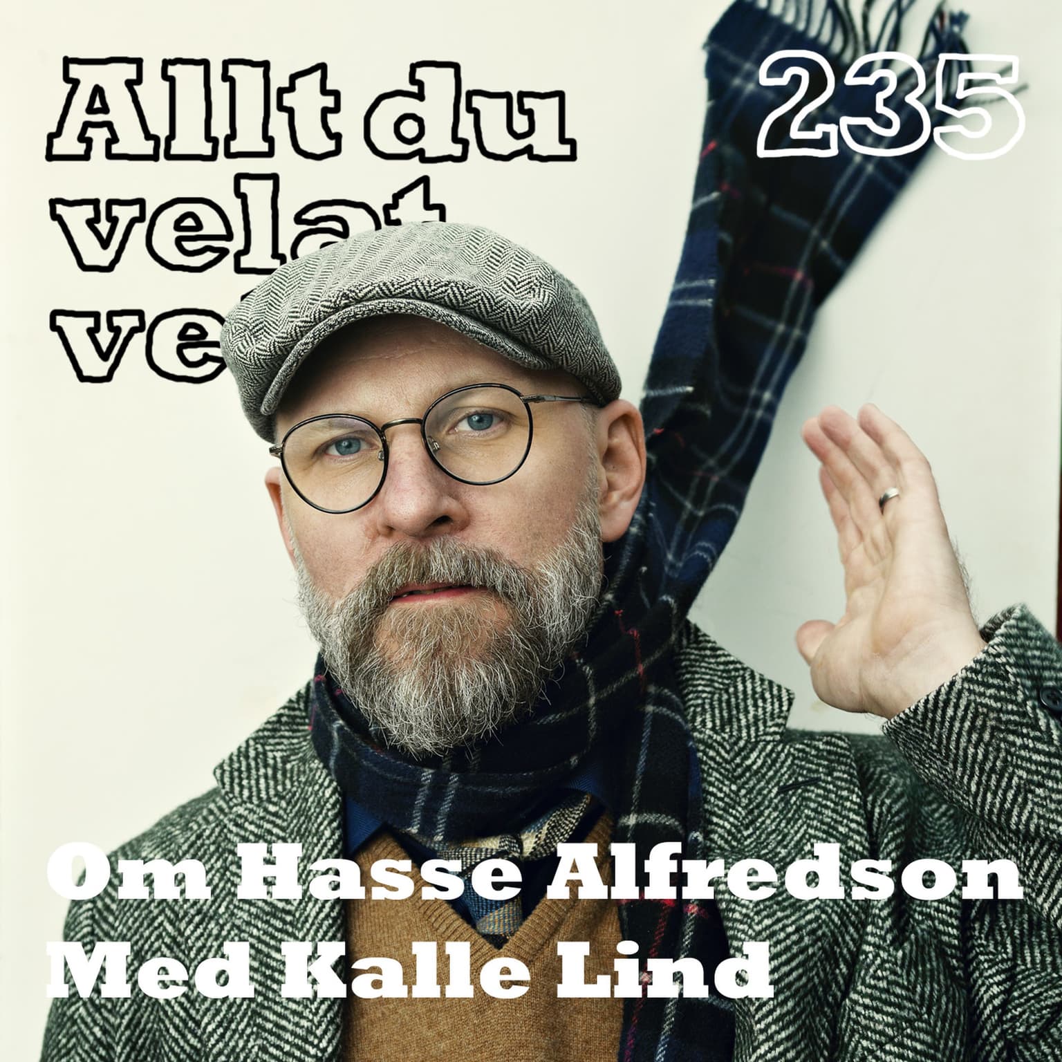 235 Om Hasse Alfredson med Kalle Lind artwork