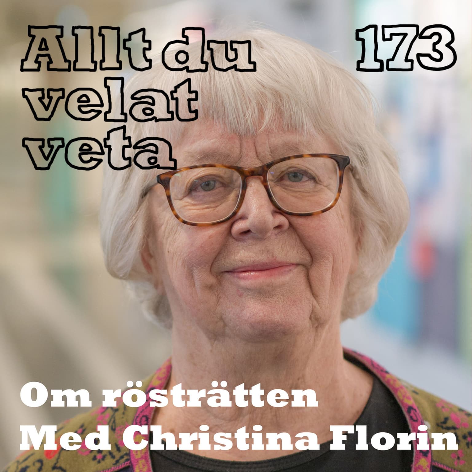 173 Om rösträtten med Christina Florin artwork