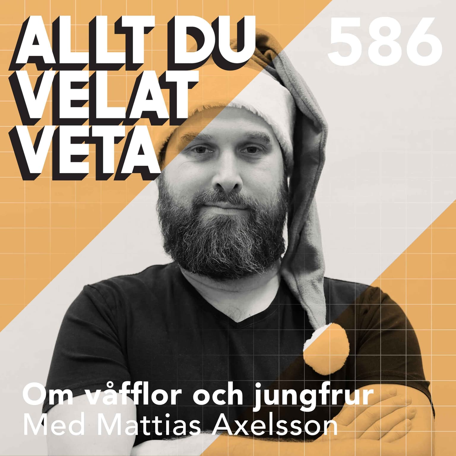 586 Om våfflor och jungfrur med Mattias Axelsson artwork