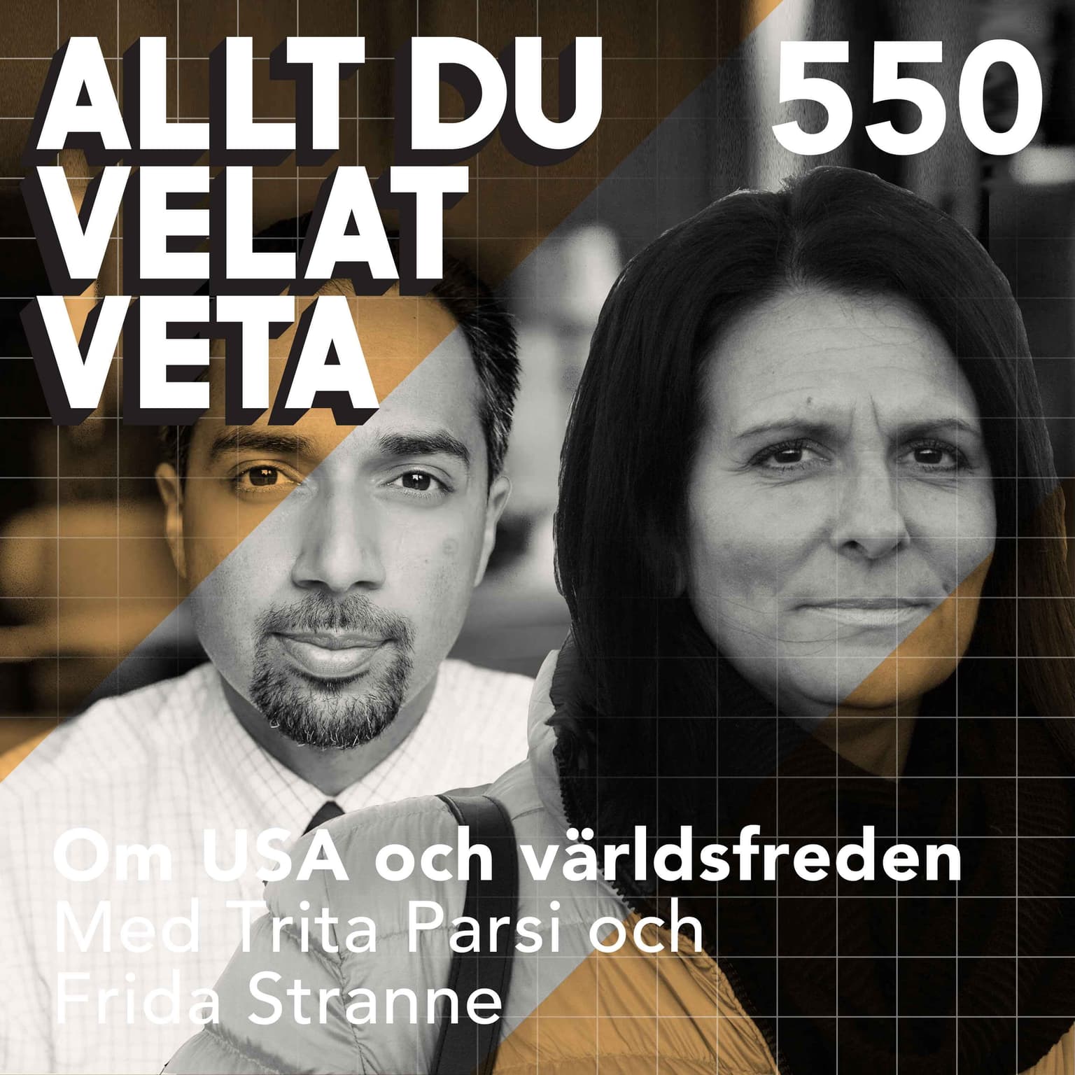 550 Om USA och världsfreden med Frida Stranne och Trita Parsi - Supermakten som skulle rädda världen – men till vilket pris? artwork