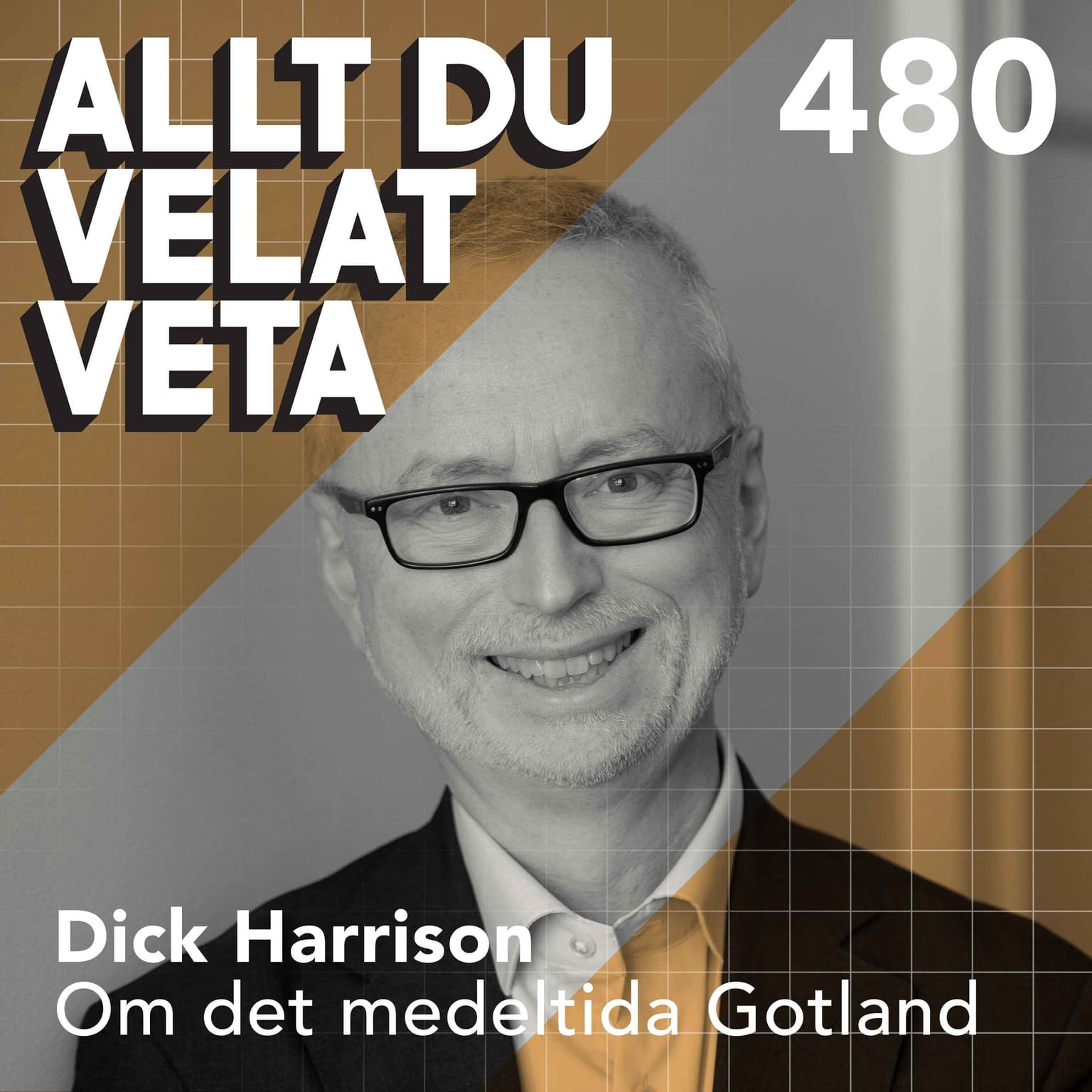 480 Om det medeltida Gotland med Dick Harrison artwork