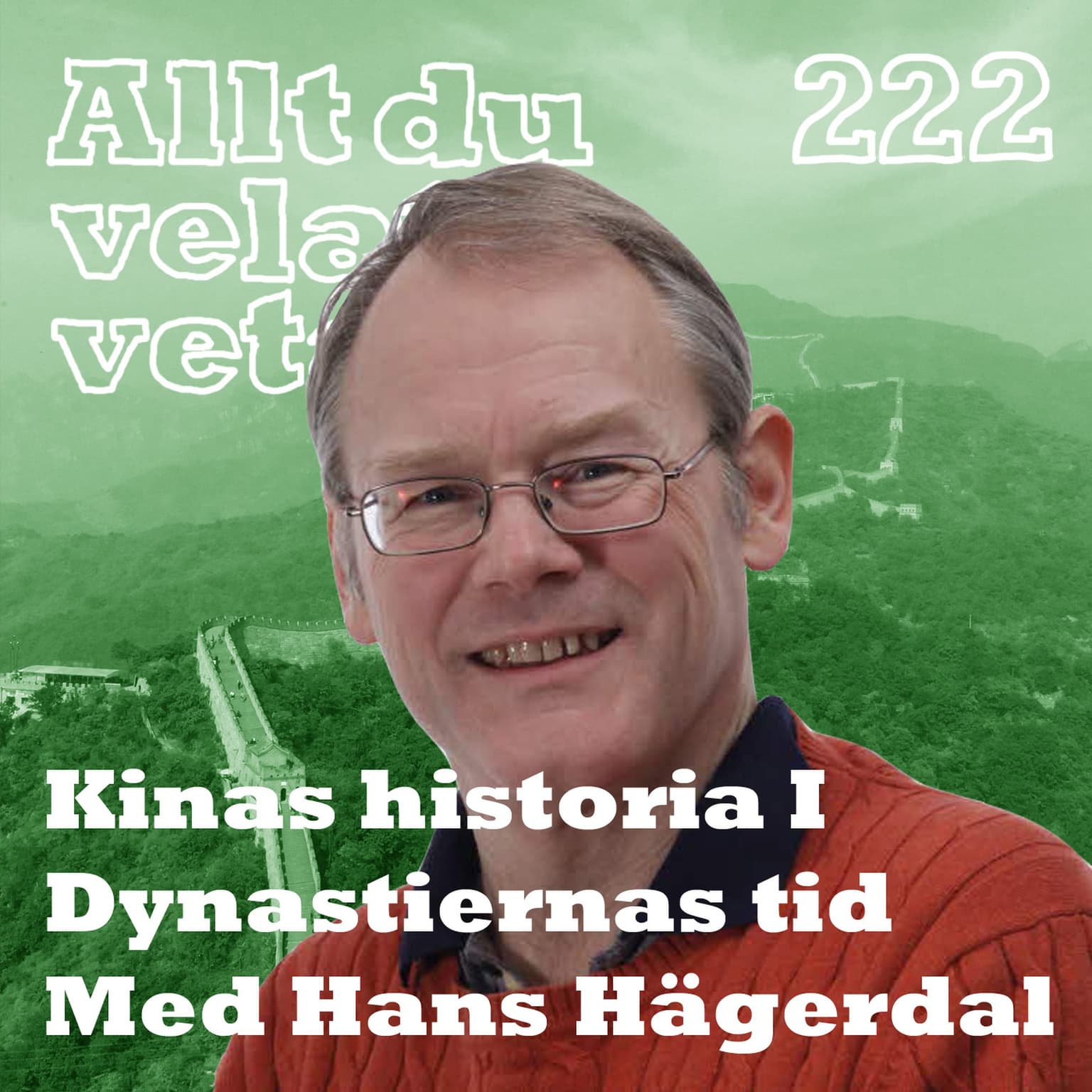 222 Om Kinas historia del I - Dynastiernas tid - Med Hans Hägerdal artwork