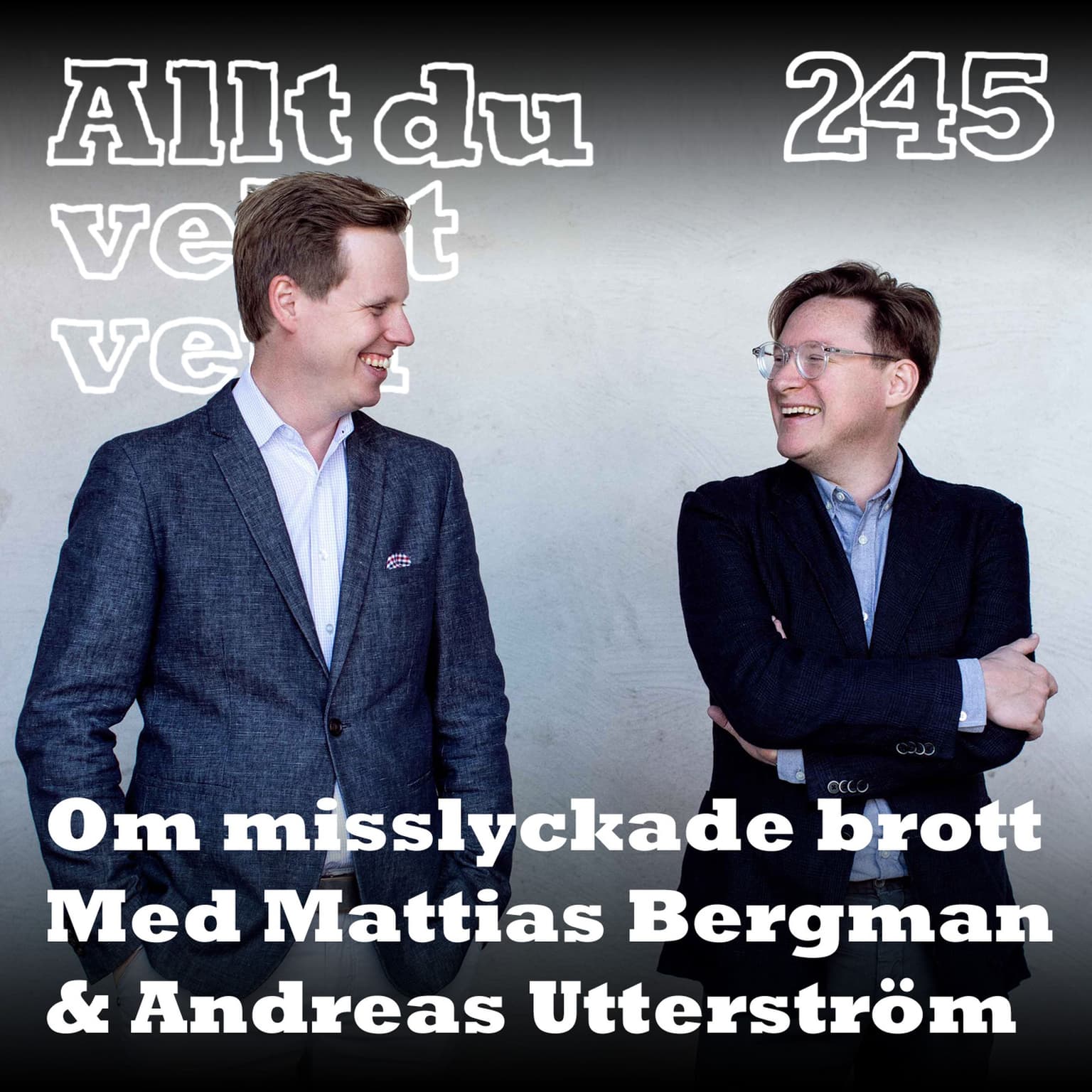 245 Om misslyckade brott med Mattias Bergman och Andreas Utterström artwork