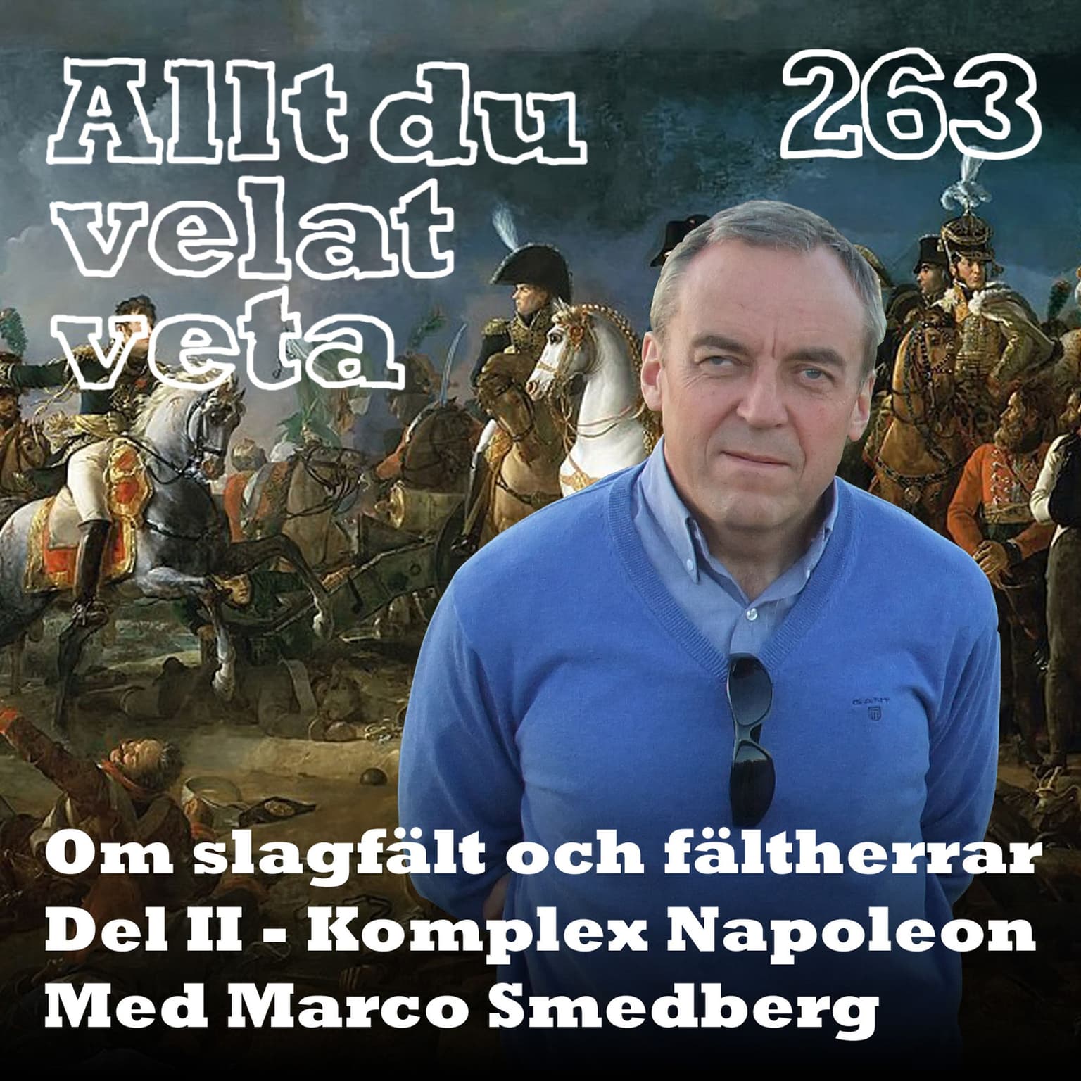 263 Om slagfält och fältherrar del II: Komplex Napoleon med Marco Smedberg artwork