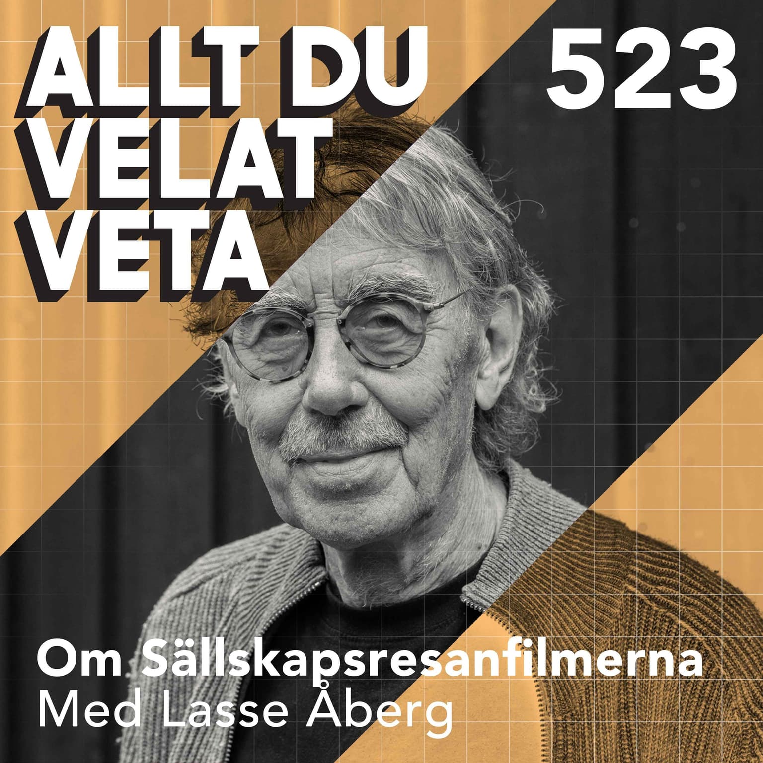 523 Om Sällskapsresan-filmerna med Lasse Åberg - rullarna som förändrade Sverige artwork
