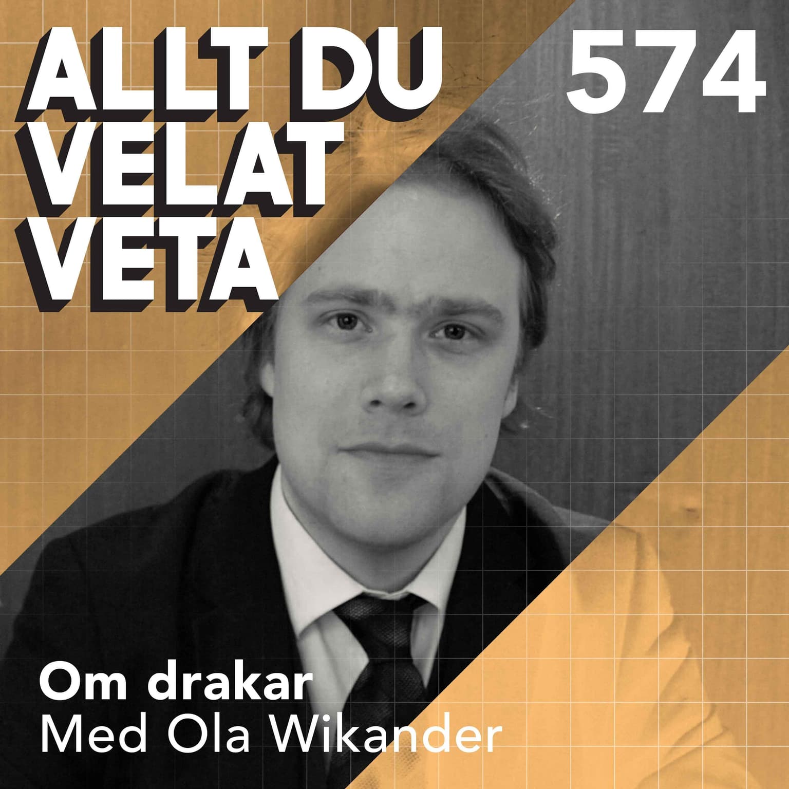 574 Om drakar med Ola Wikander artwork