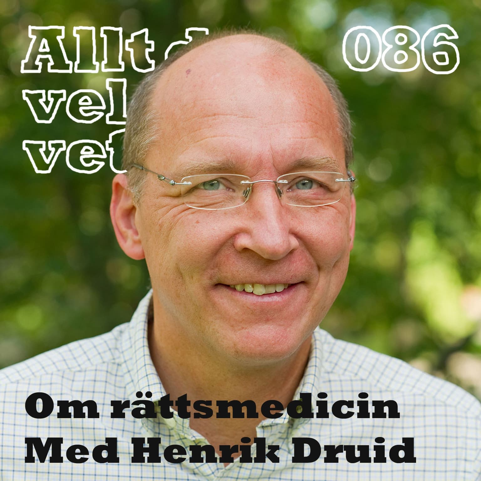 086 Om rättsmedicin med Henrik Druid artwork