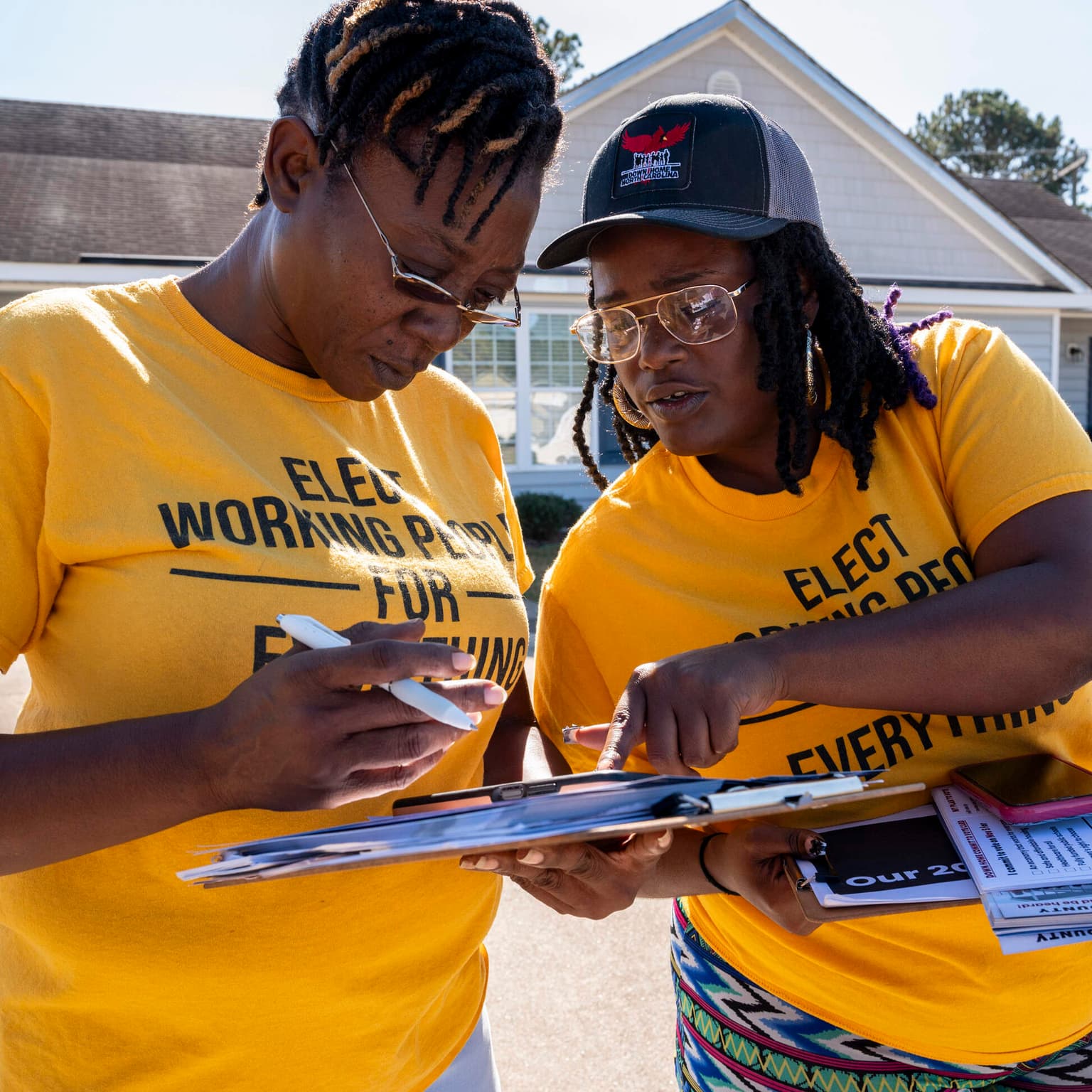 Democrats are vying for the support of rural voters in North Carolina artwork