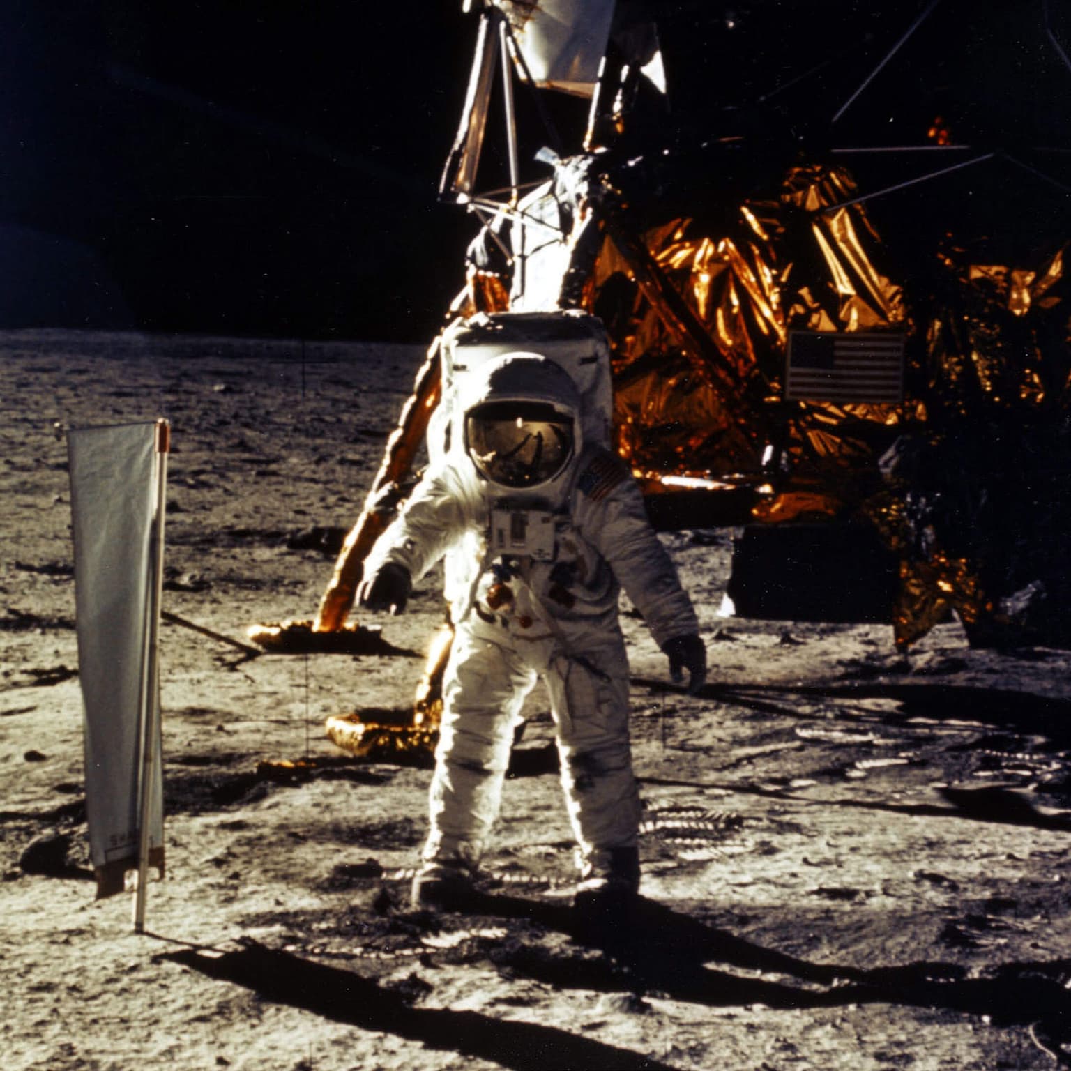 NASA prepares to head back to the moon. artwork