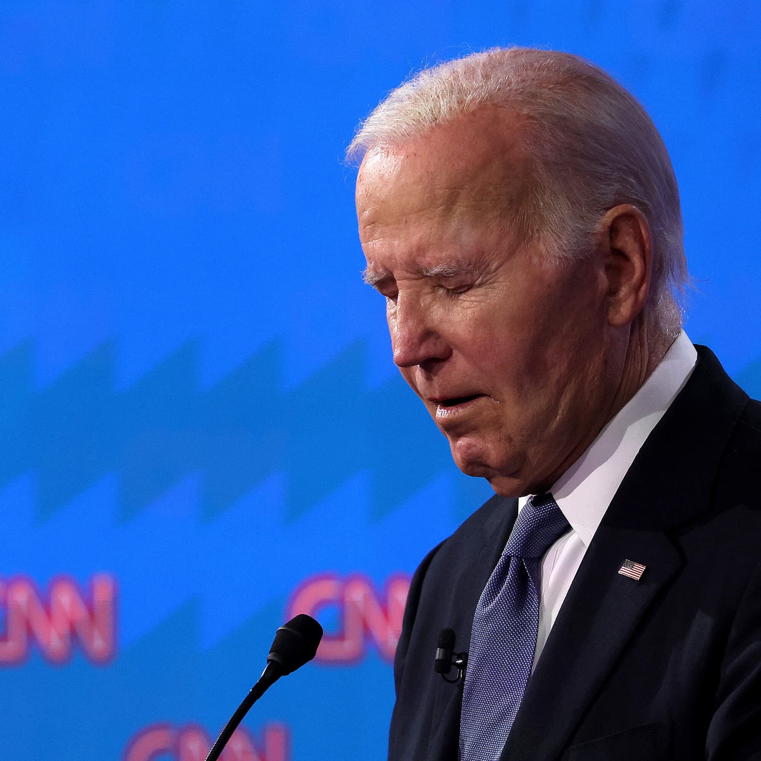 Support is eroding. Can President Biden hang onto the nomination? artwork
