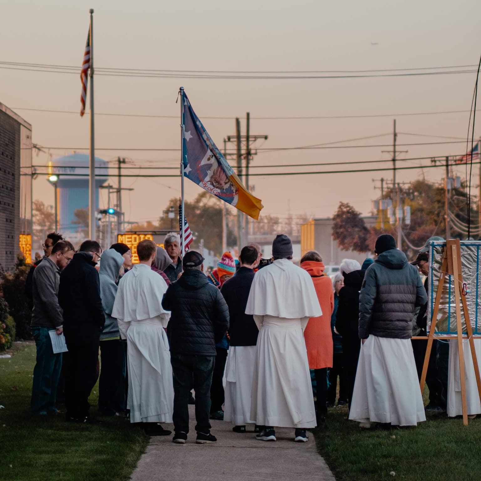Chicago's Archbishop weighs in on immigration enforcement artwork