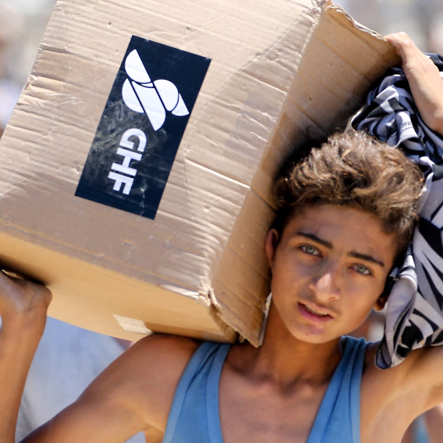 What's going wrong with aid in Gaza? artwork