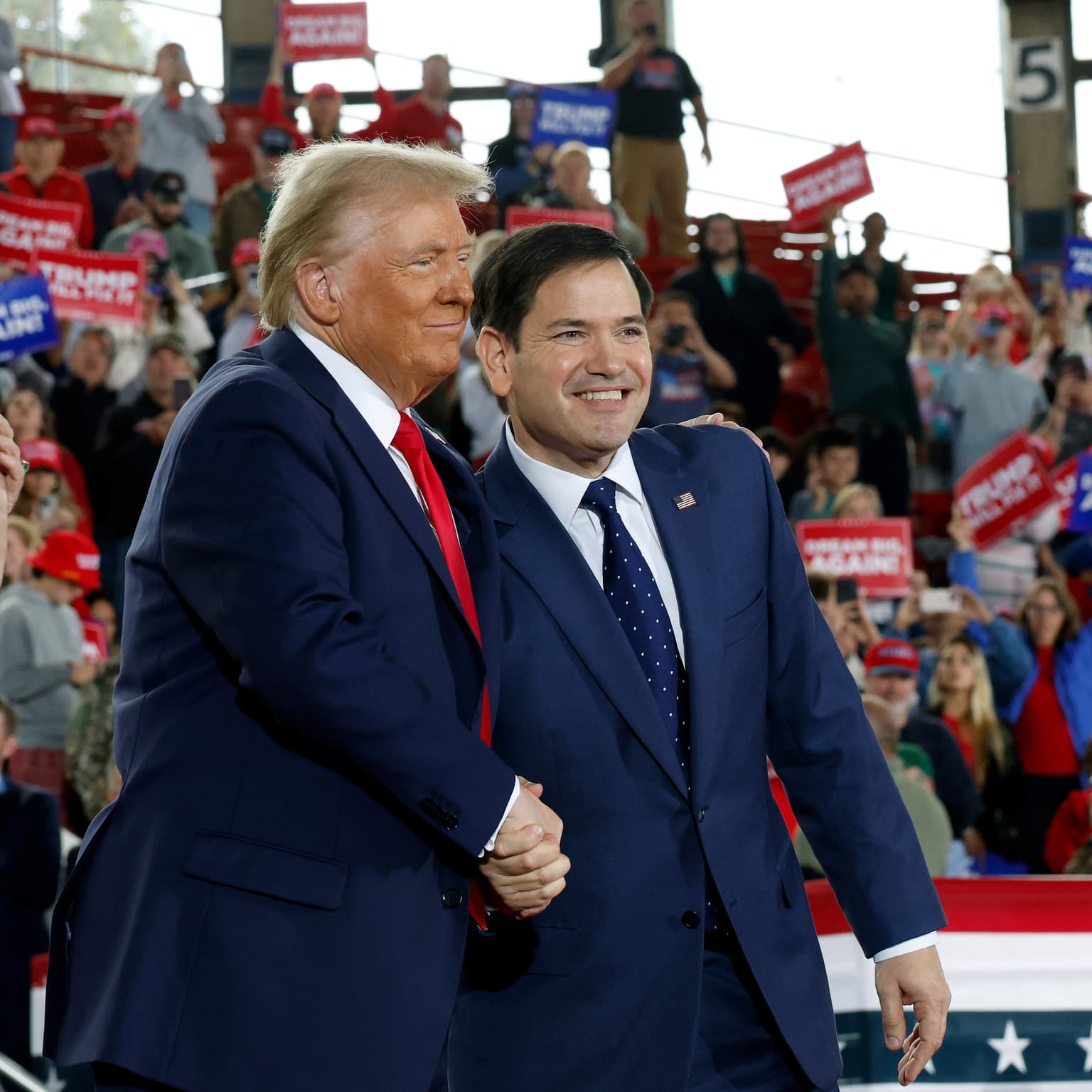 From Trump opponent to Trump loyalist: The evolution of Marco Rubio artwork