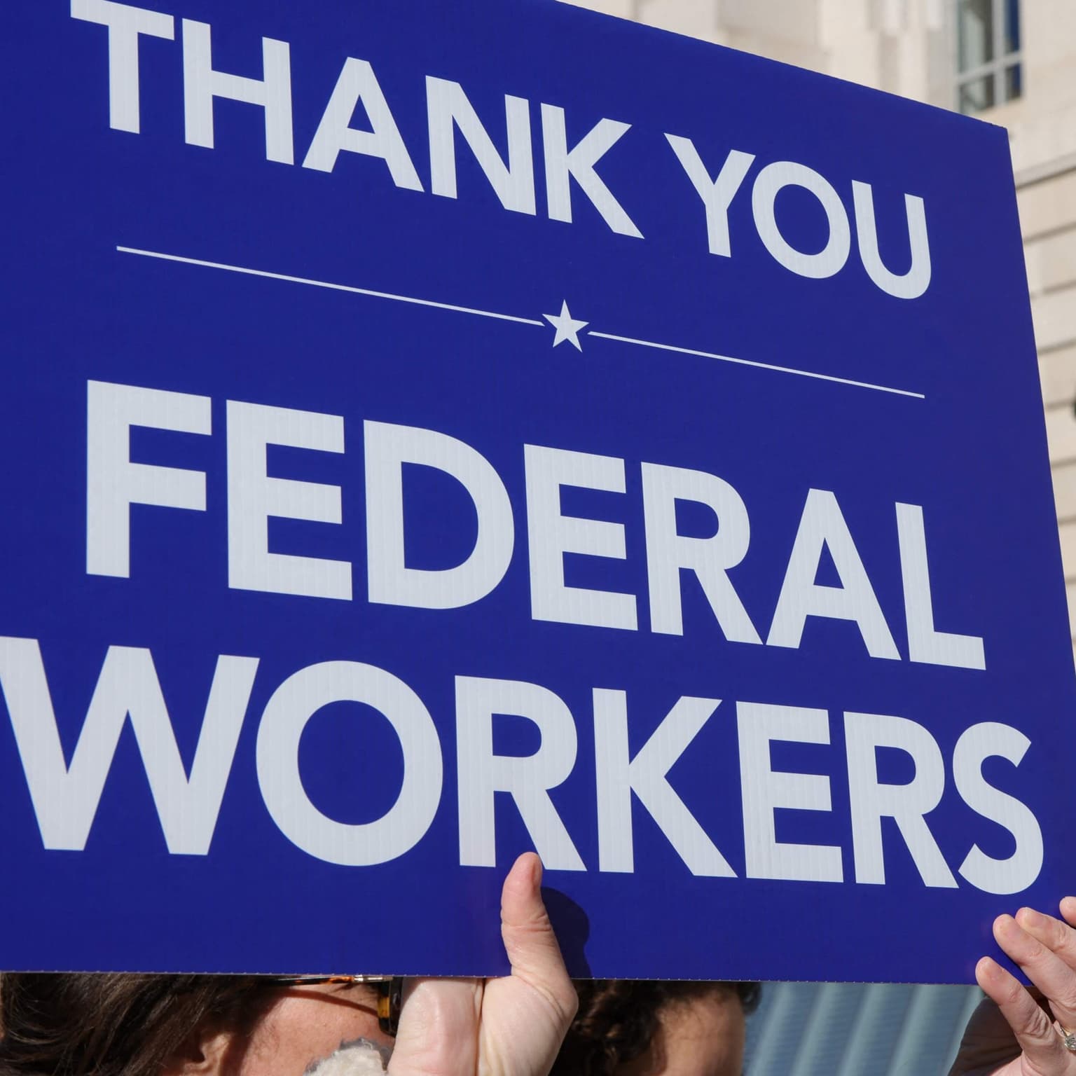 Federal workers reaffirming loyalty to the Constitution, not politics artwork
