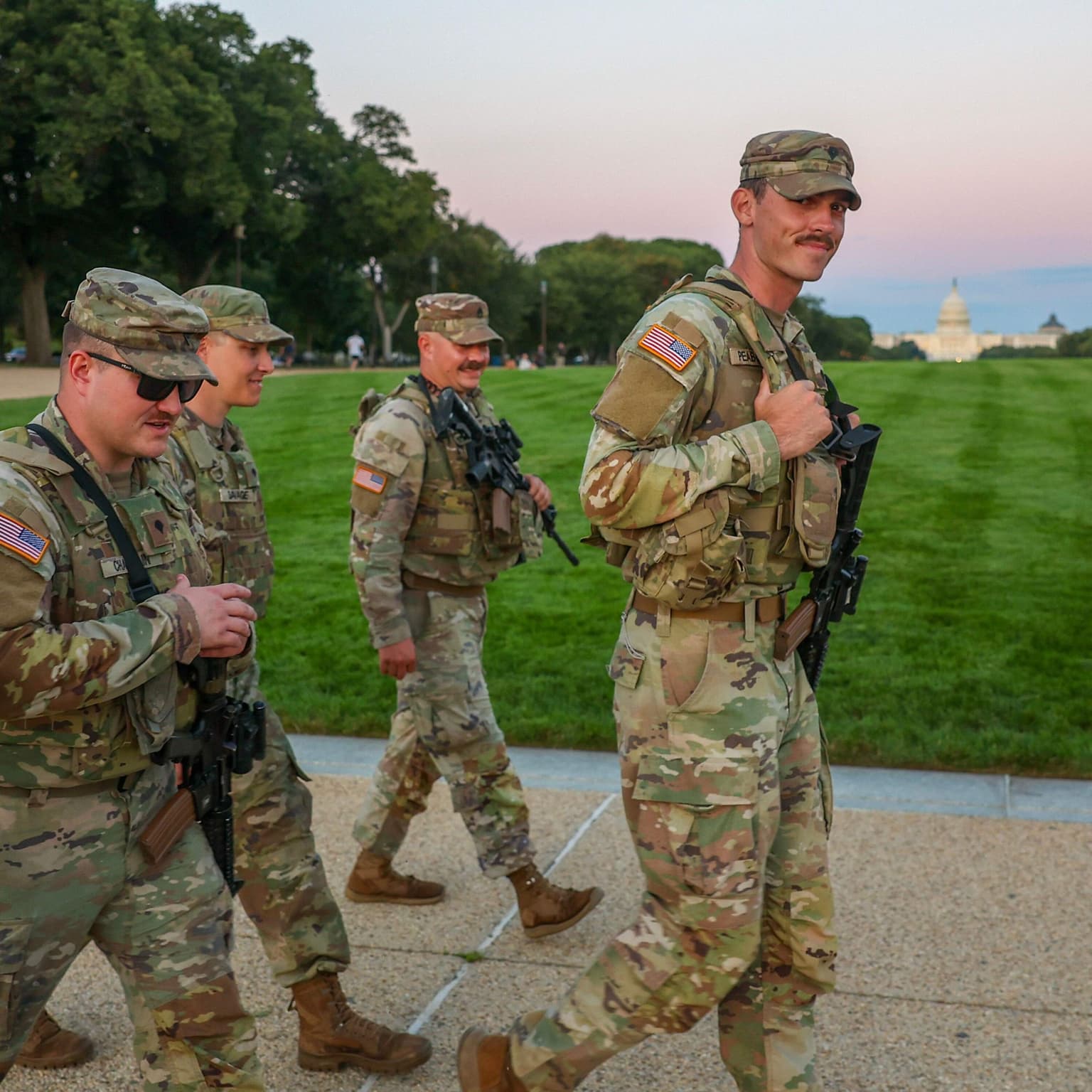 Can Trump call the National Guard into Chicago too? artwork