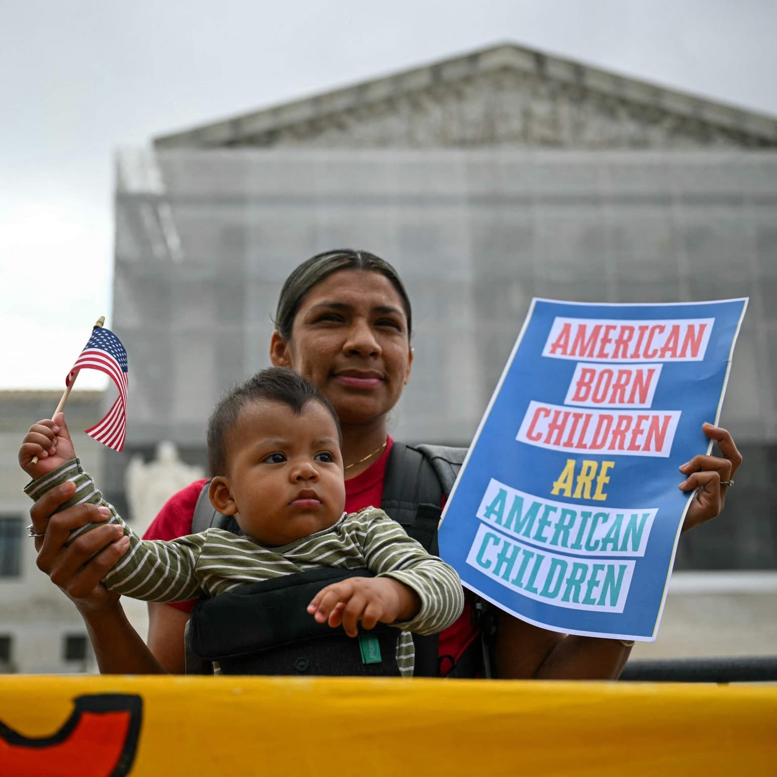 Birthright citizenship goes to the Supreme Court artwork
