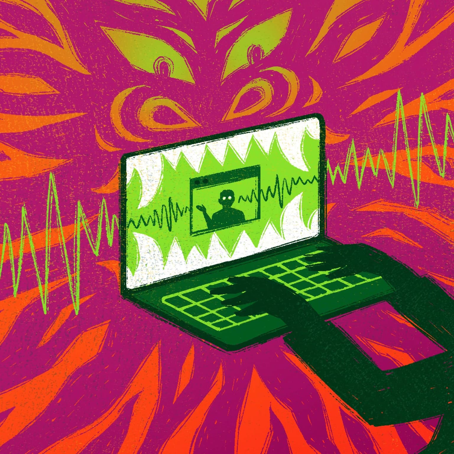 AI is transforming crime, too artwork