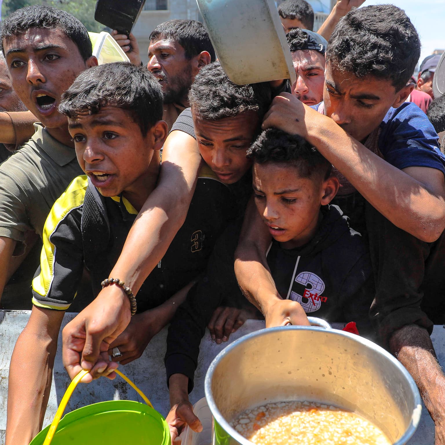 Palestinians are counting lentils, as Gaza food crisis worsens artwork