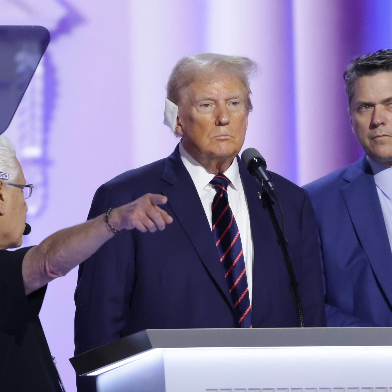 What will Trump tell the RNC after an attempt on his life? artwork
