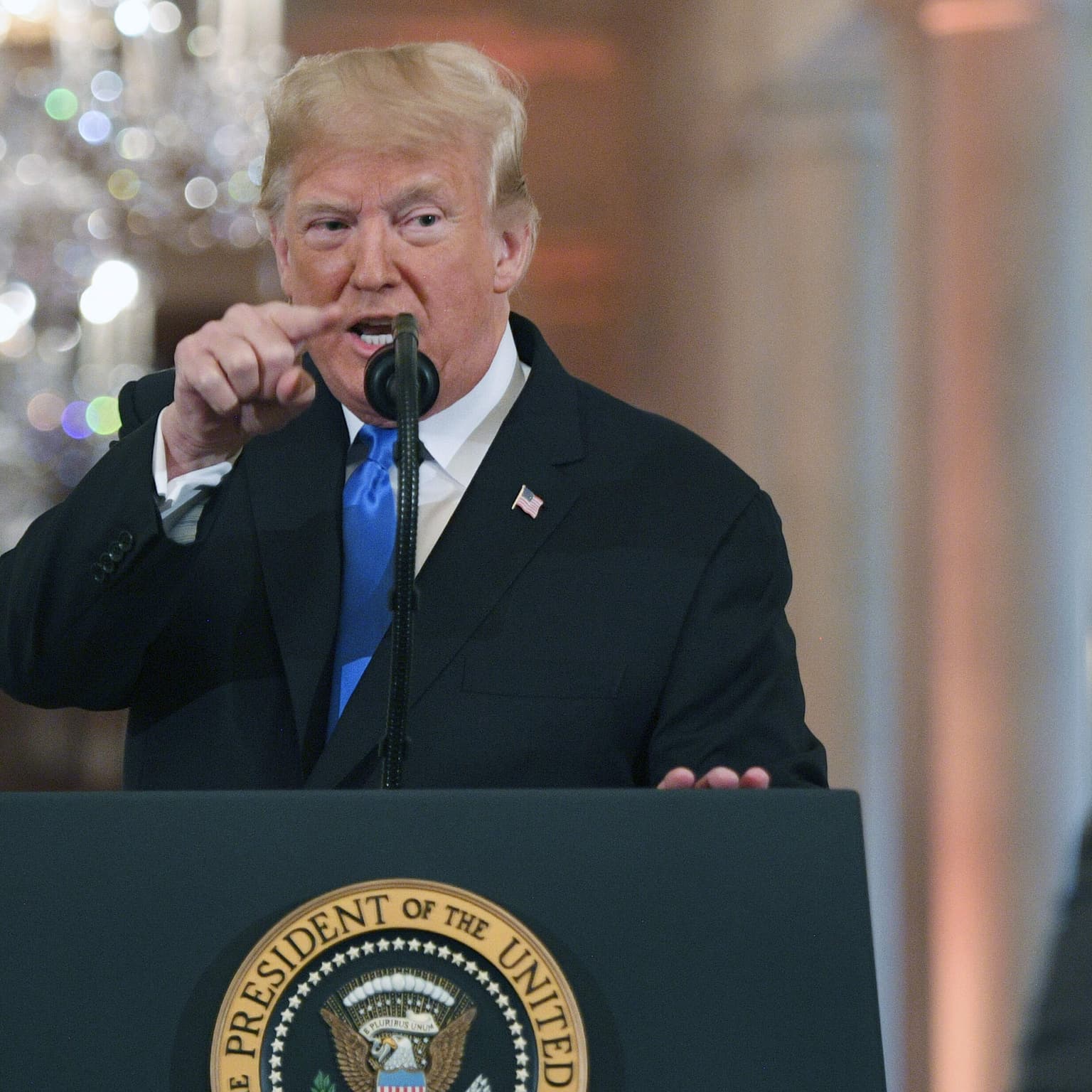 In second term, will Trump punish news outlets that anger him? artwork