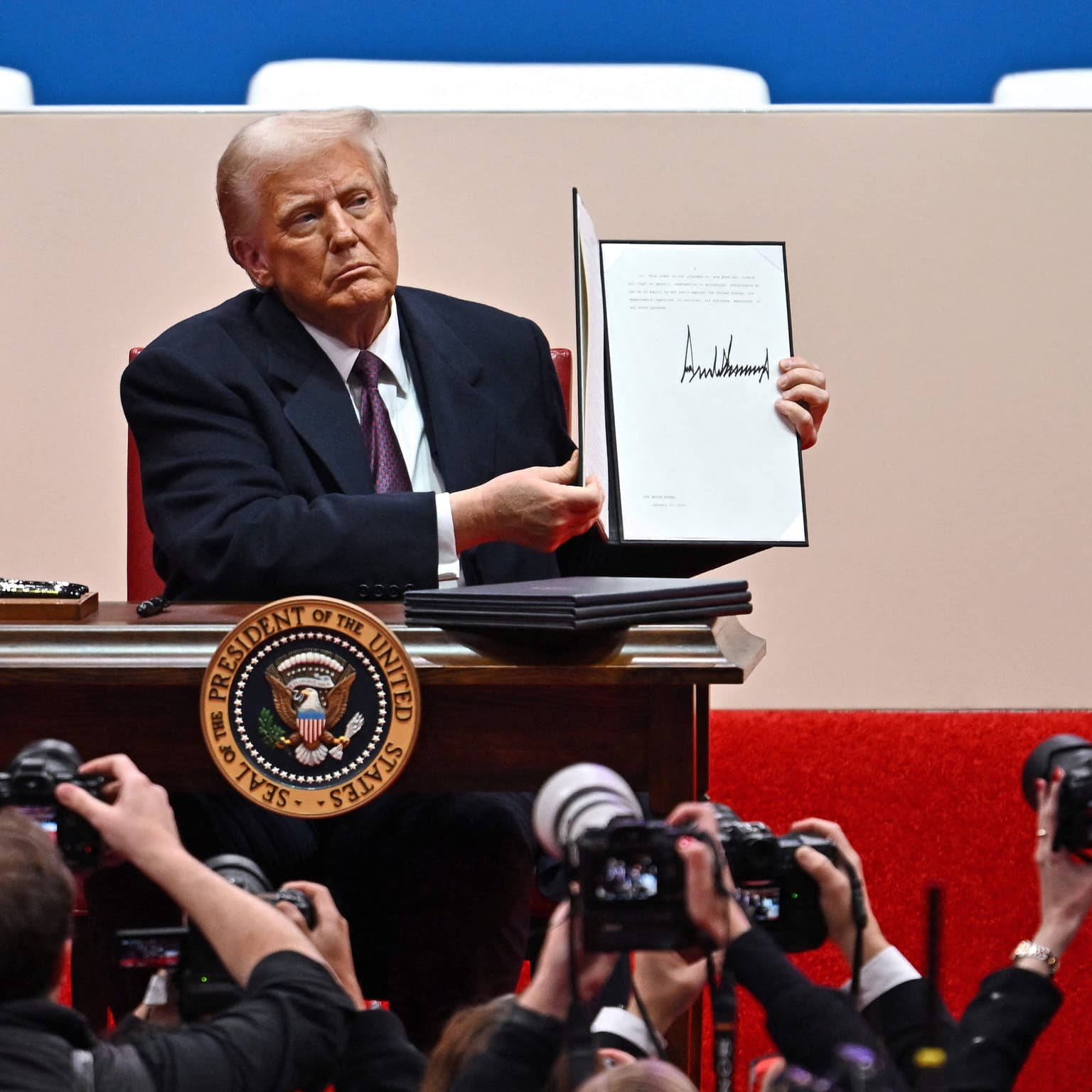 Breaking down the executive actions Trump is using to govern artwork