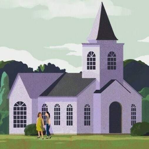 A pastor's sermons on social justice causes conflict among congregation artwork