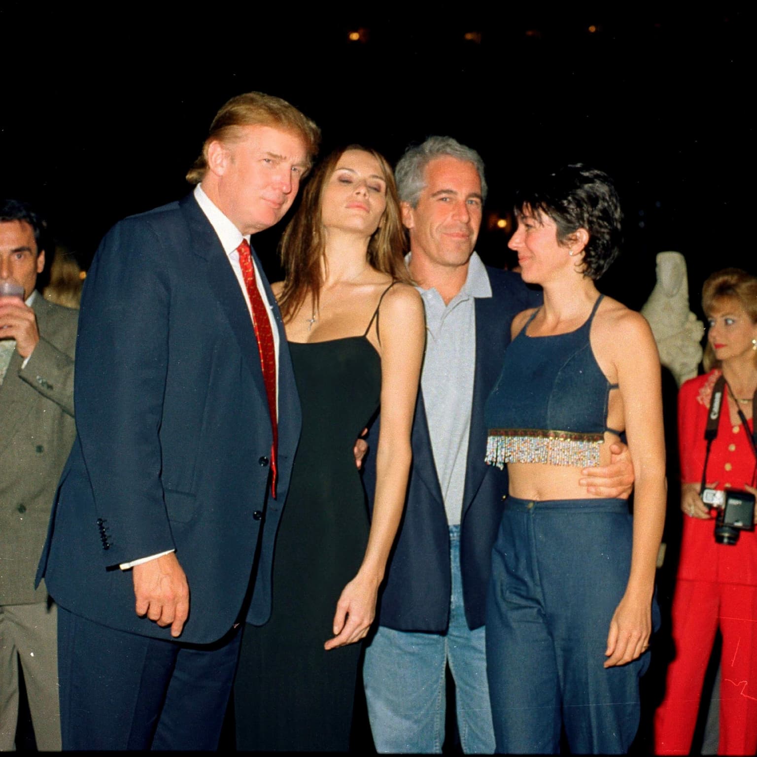 Trump says no one cares about Epstein. Why won't his base let it go? artwork