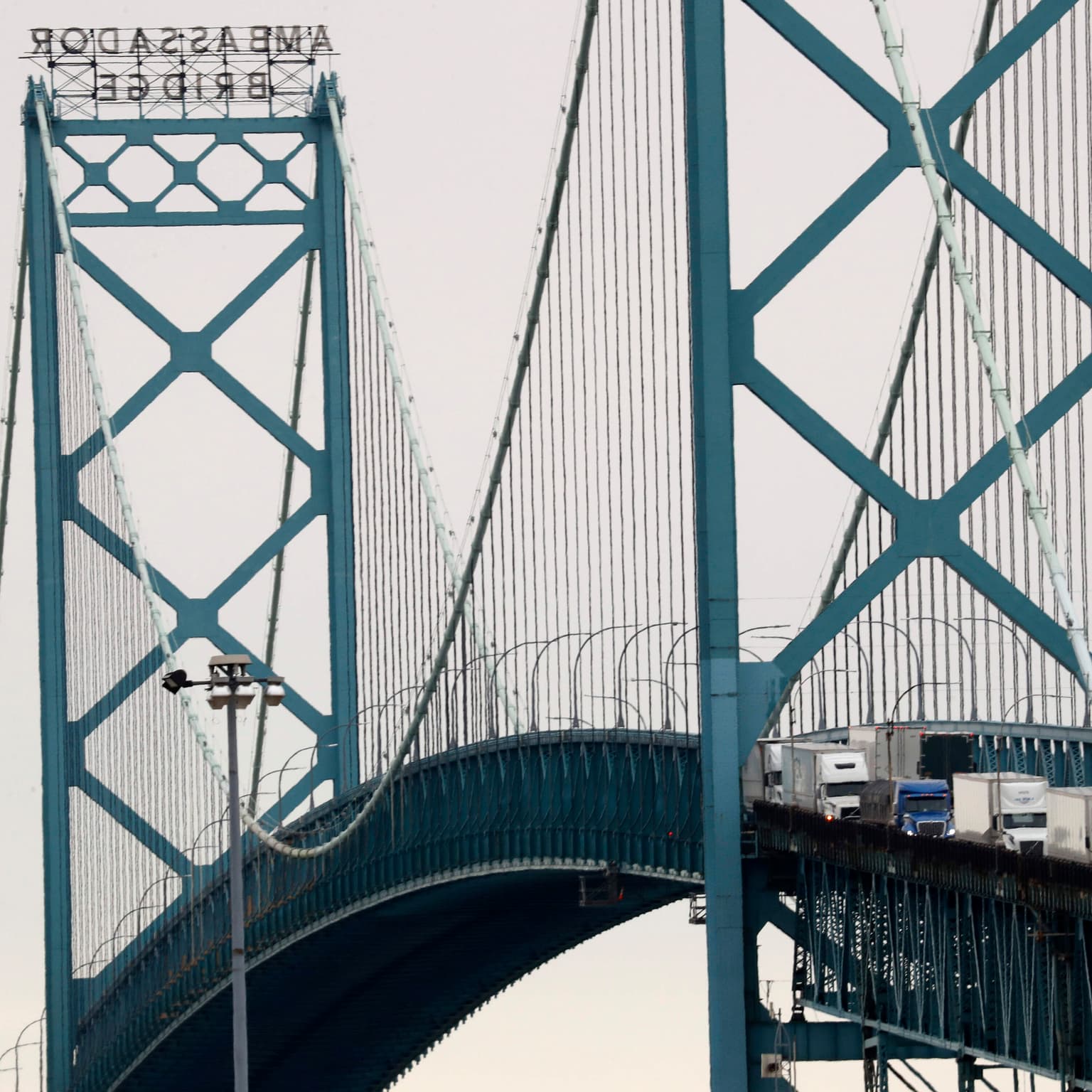 Trump's tariffs and rhetoric strain historic Windsor-Detroit friendship artwork