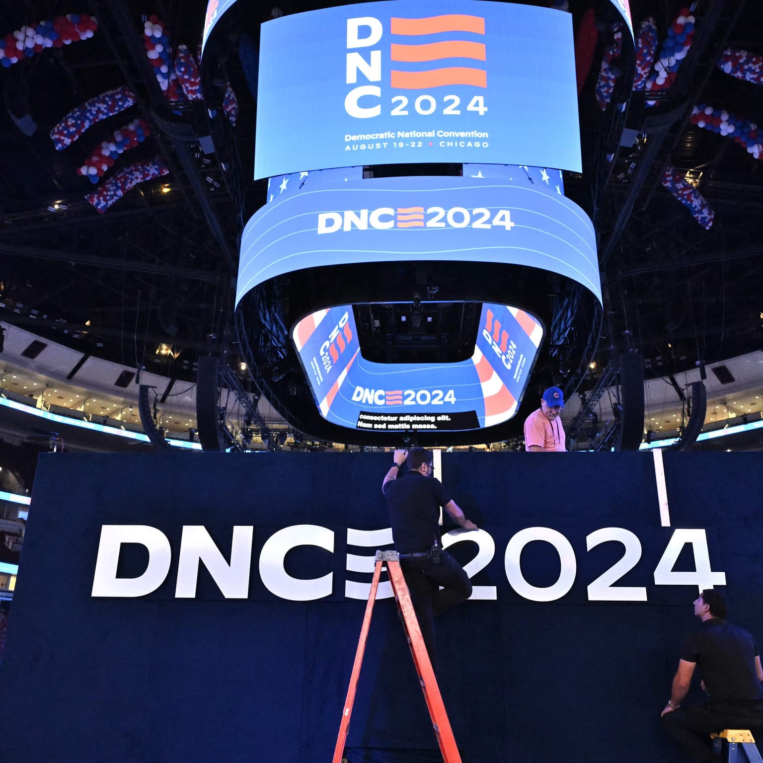 Looking ahead to the DNC, the Harris-Walz campaign prepares for a defining moment artwork