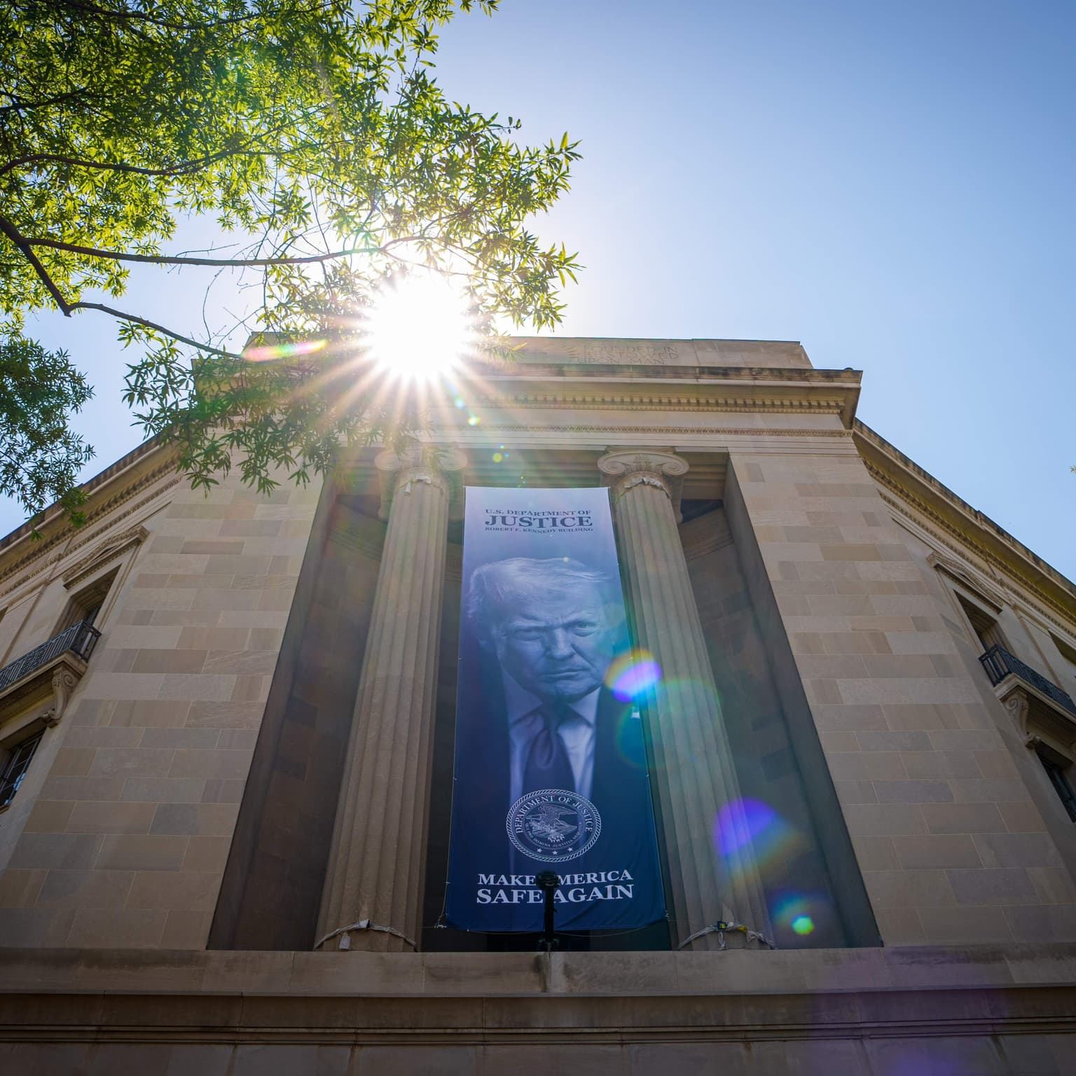 Warning flags about the Trump administration and alleged corruption artwork