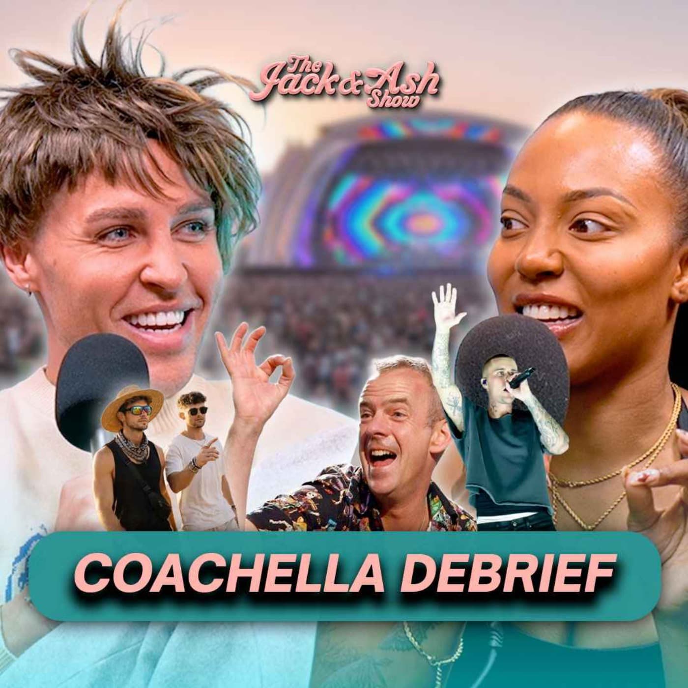 COACHELLA DEBRIEF, JUSTIN BIEBER AND EVERYONE'S A JACKET POTATO artwork