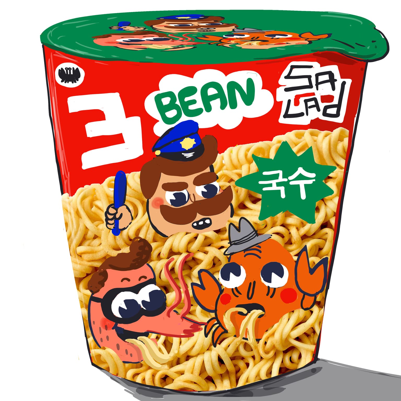 Noodles artwork