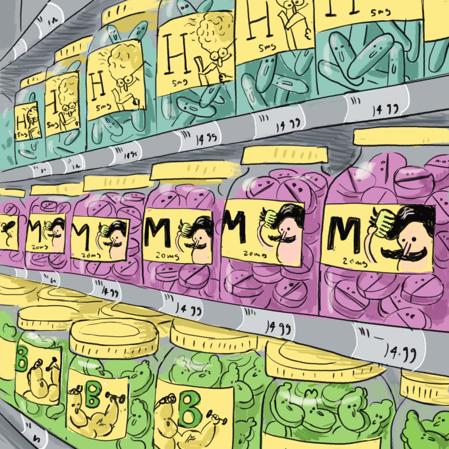Vitamins artwork