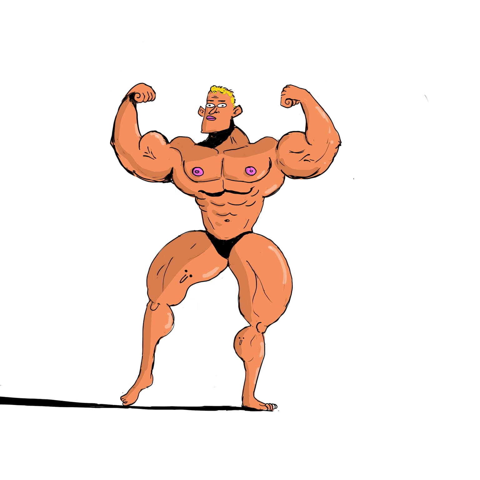Bodybuilders artwork
