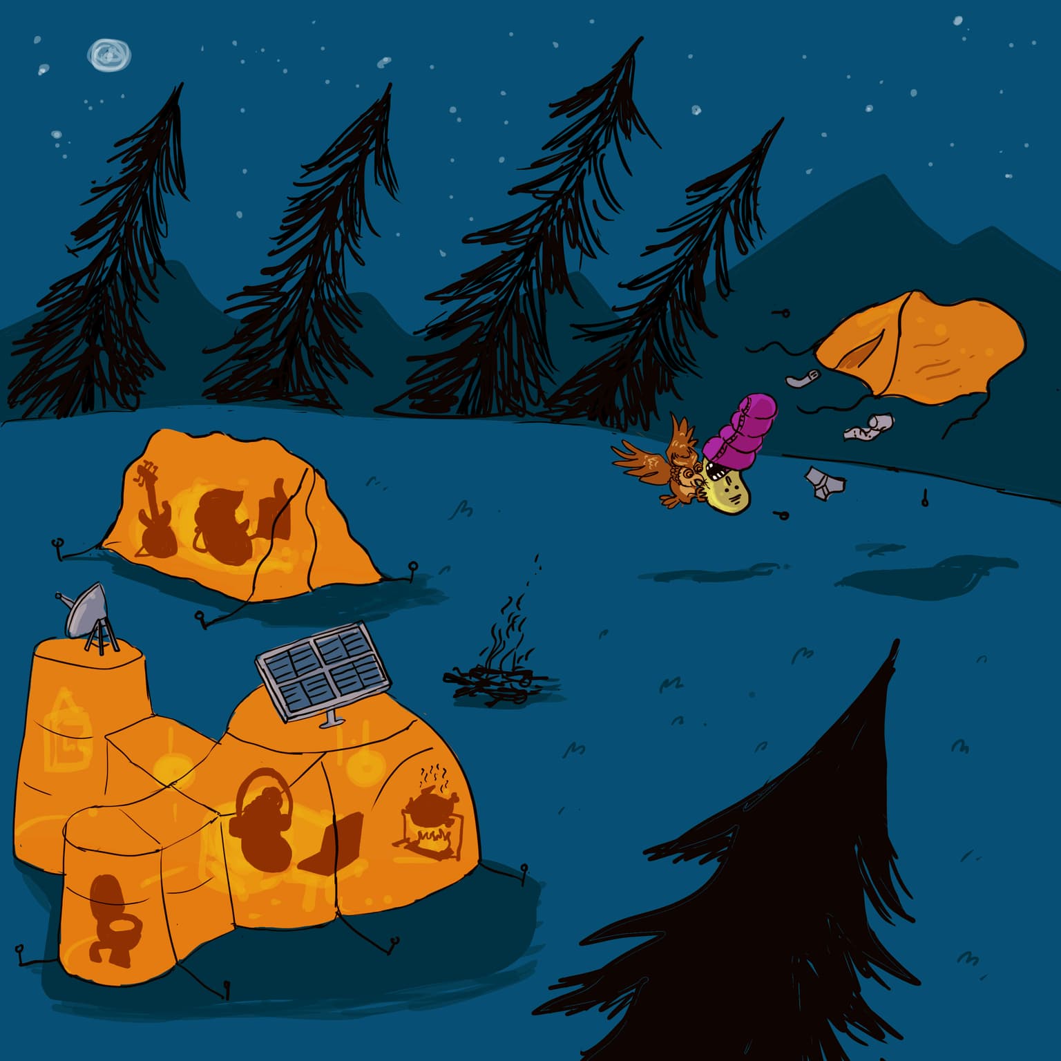 Wild Camping artwork