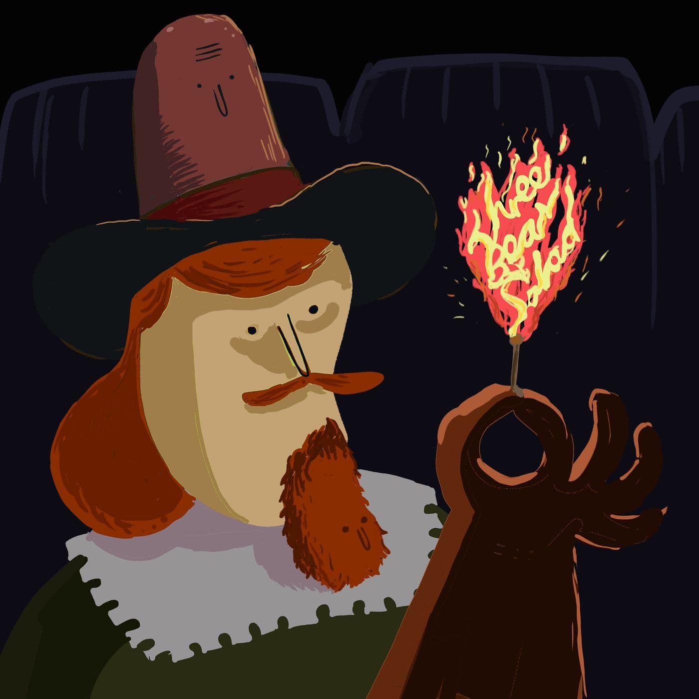 Guy Fawkes artwork