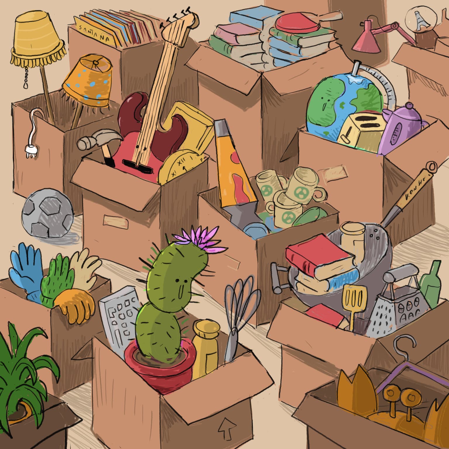 Moving House artwork
