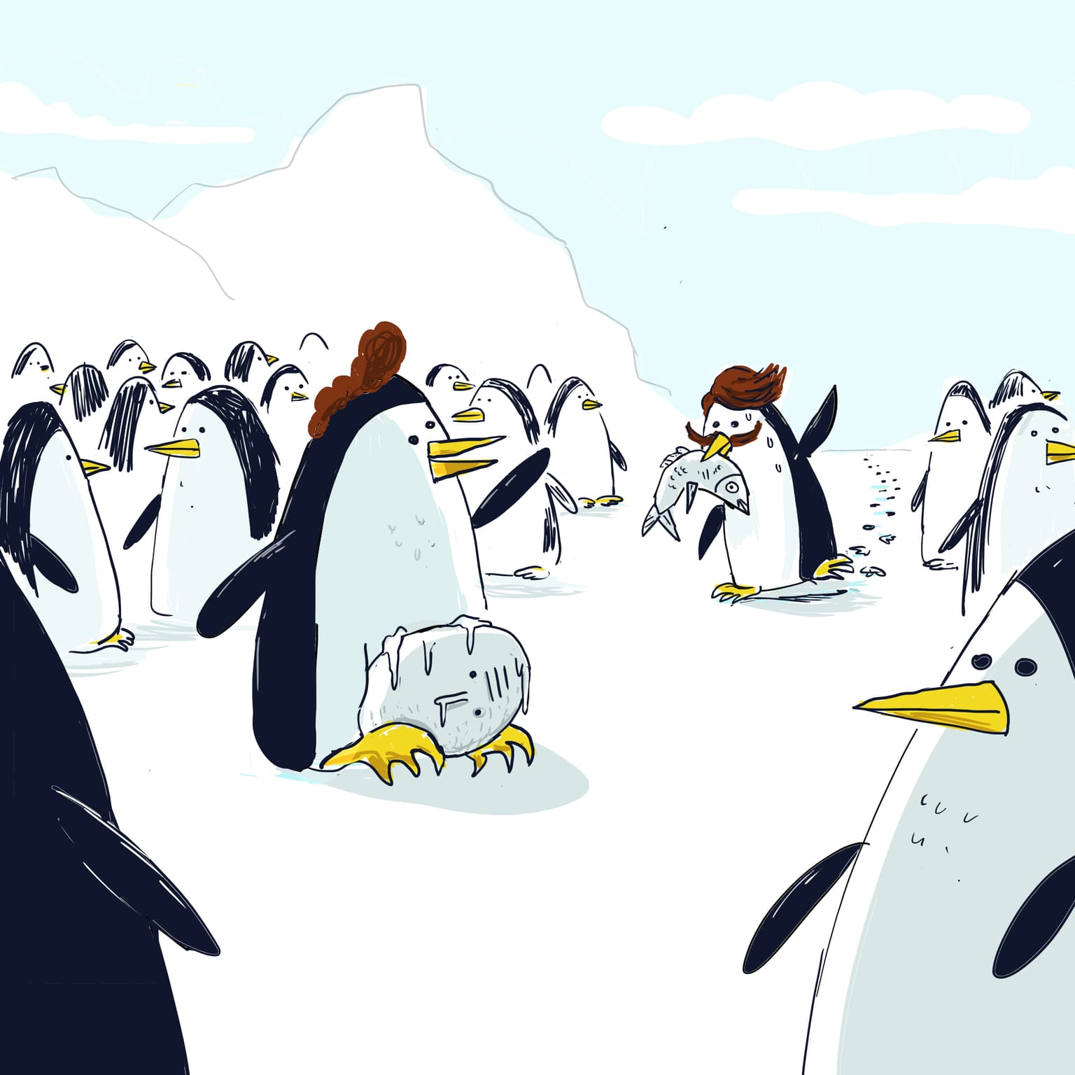 Antarctica artwork